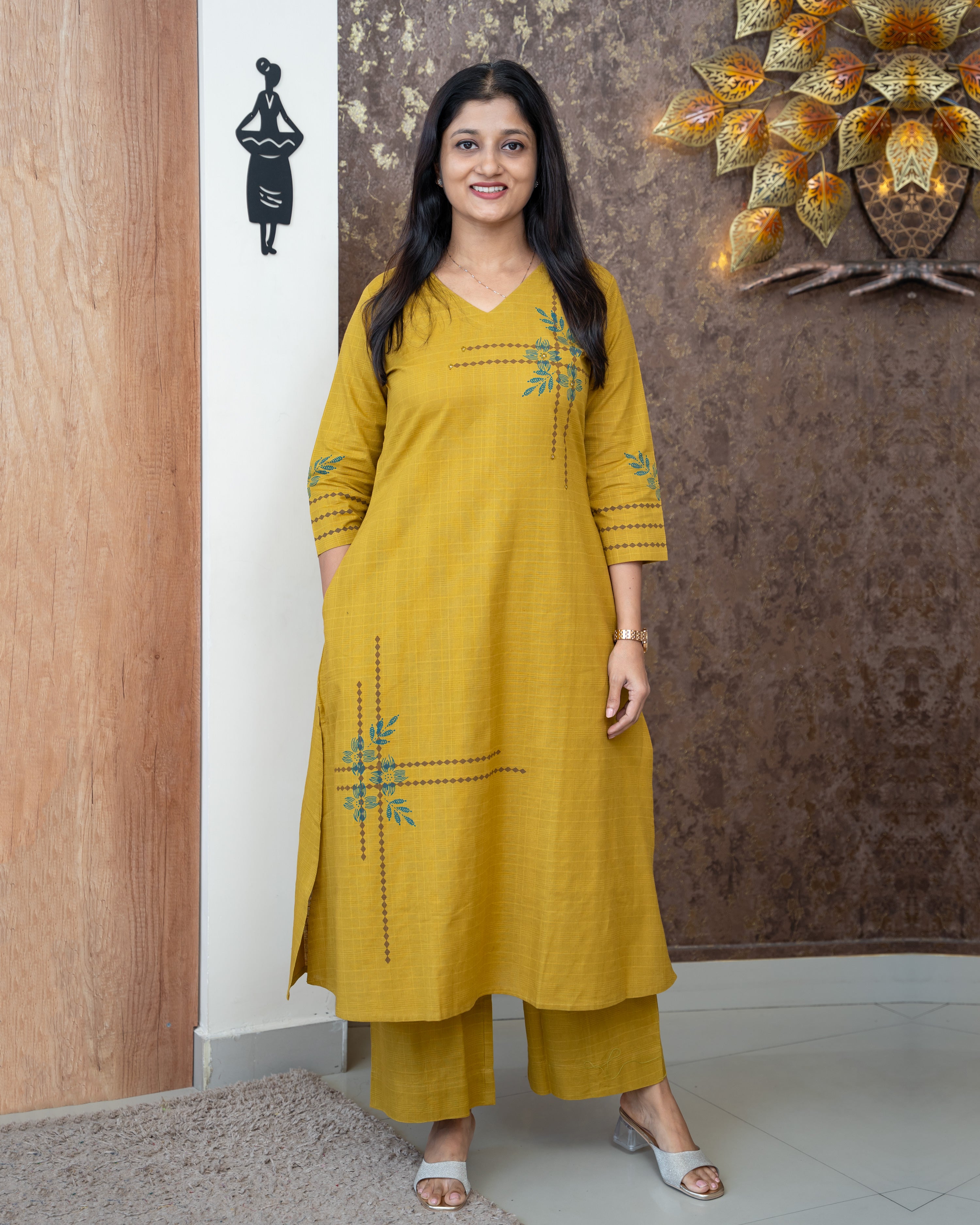 Load image into Gallery viewer, Cotton Co-Ord Set-5273
