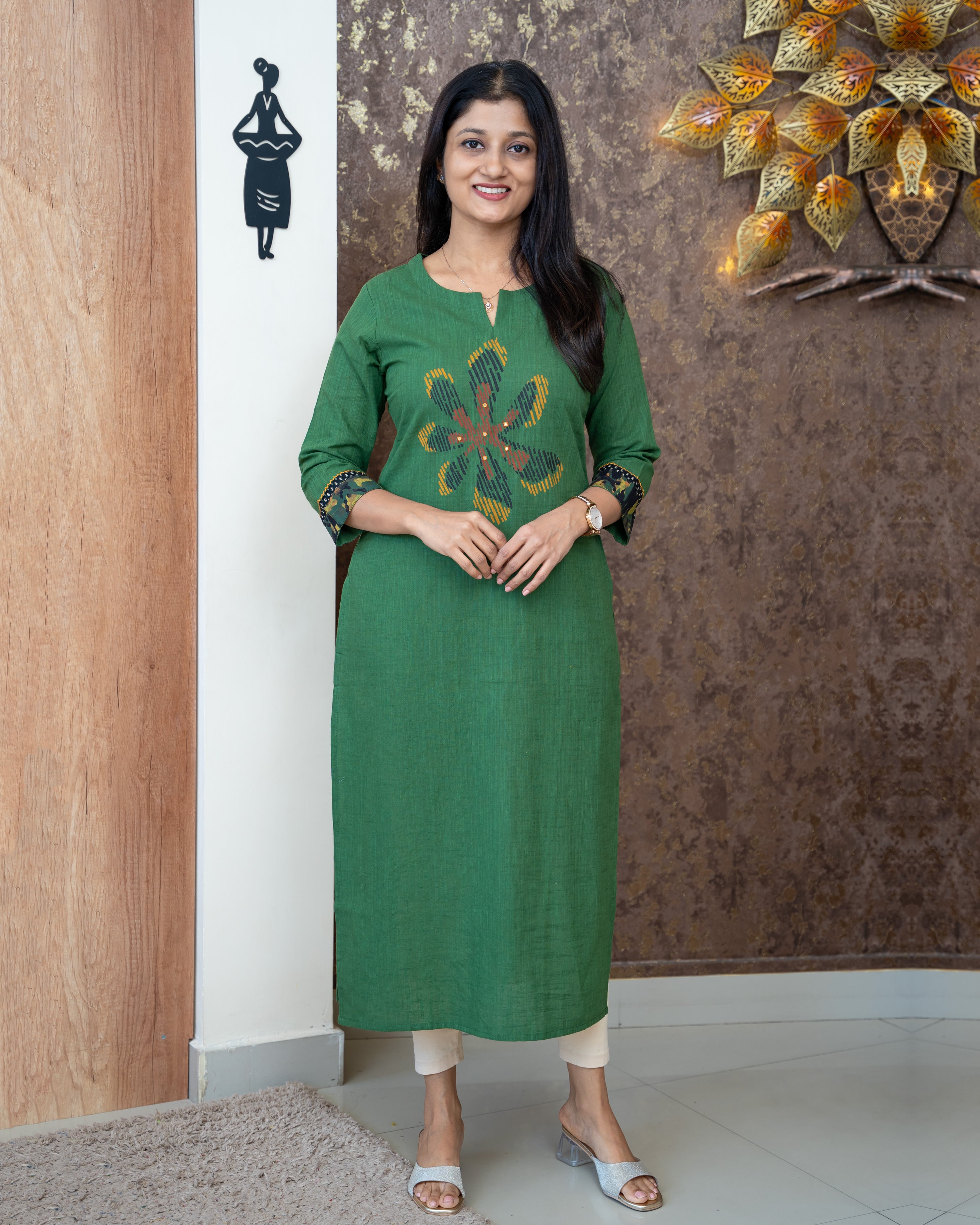 Load image into Gallery viewer, Cotton Kurti-5271
