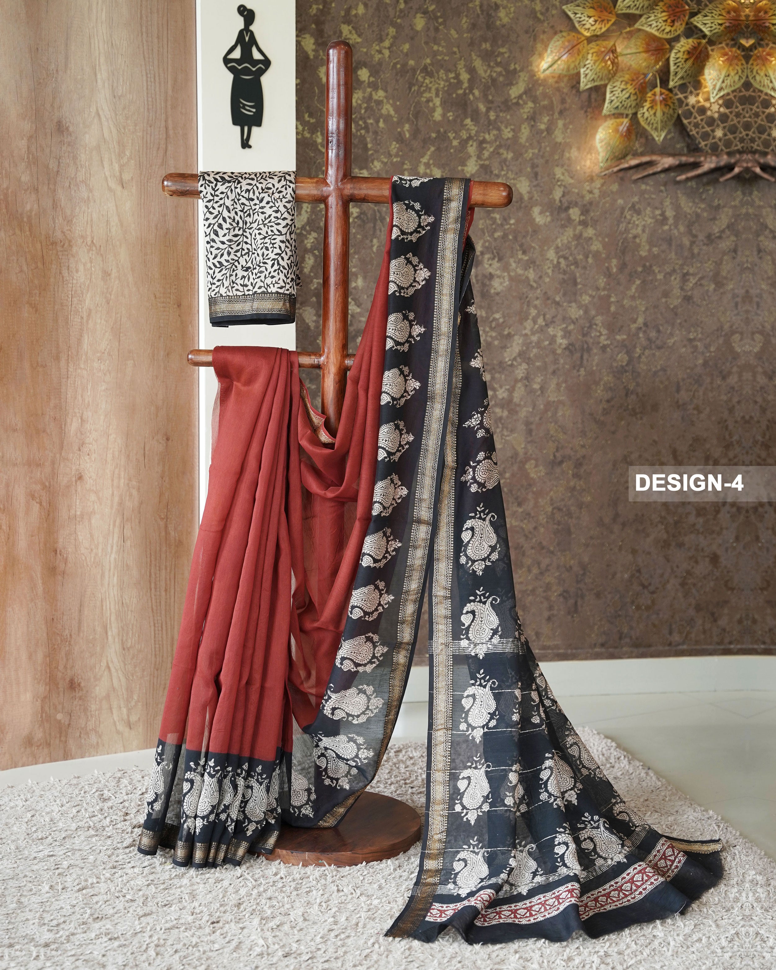 Load image into Gallery viewer, Maheshwari Silk Saree-0472
