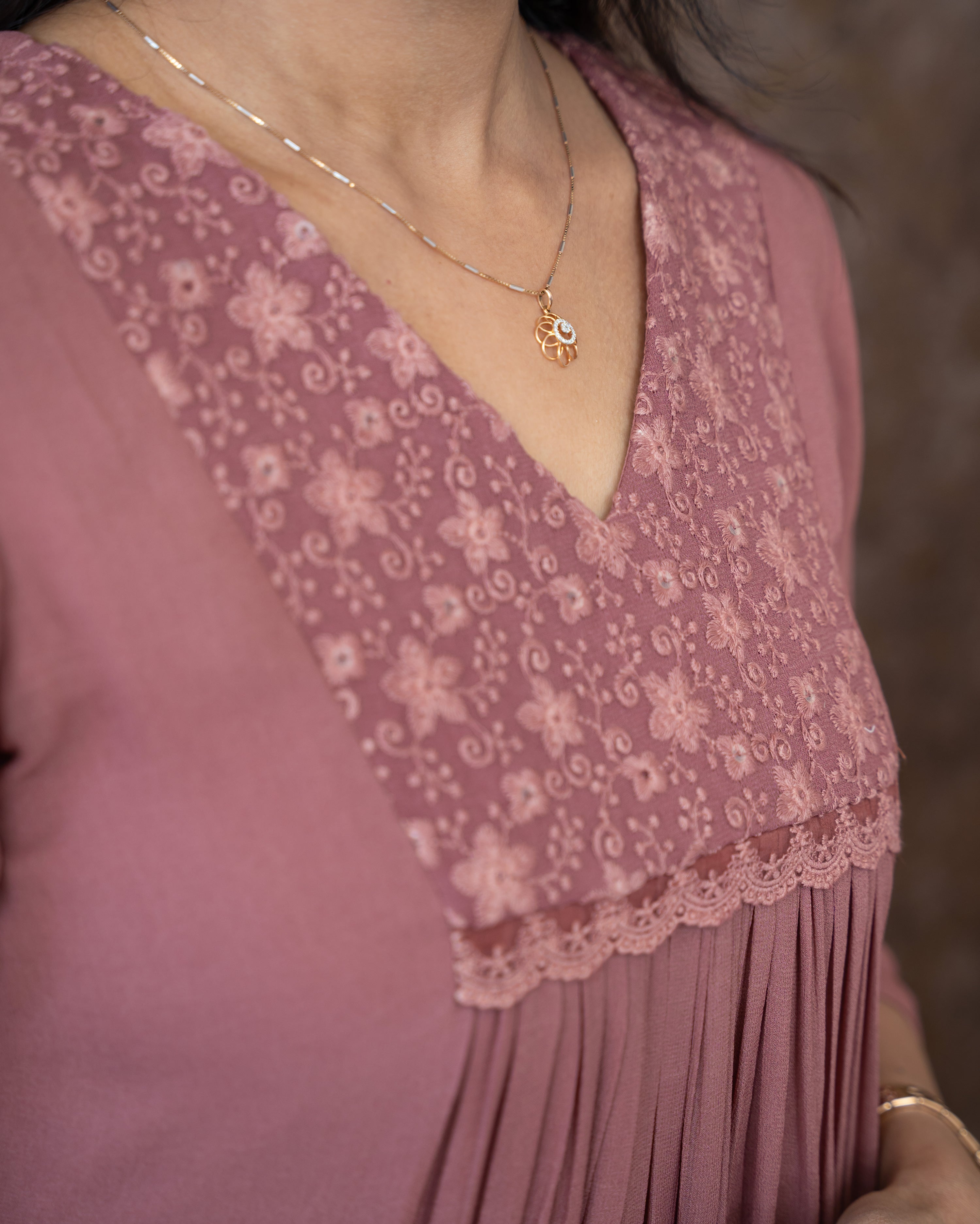 Load image into Gallery viewer, Georgette Designer Kurti(Pre-Order)-856
