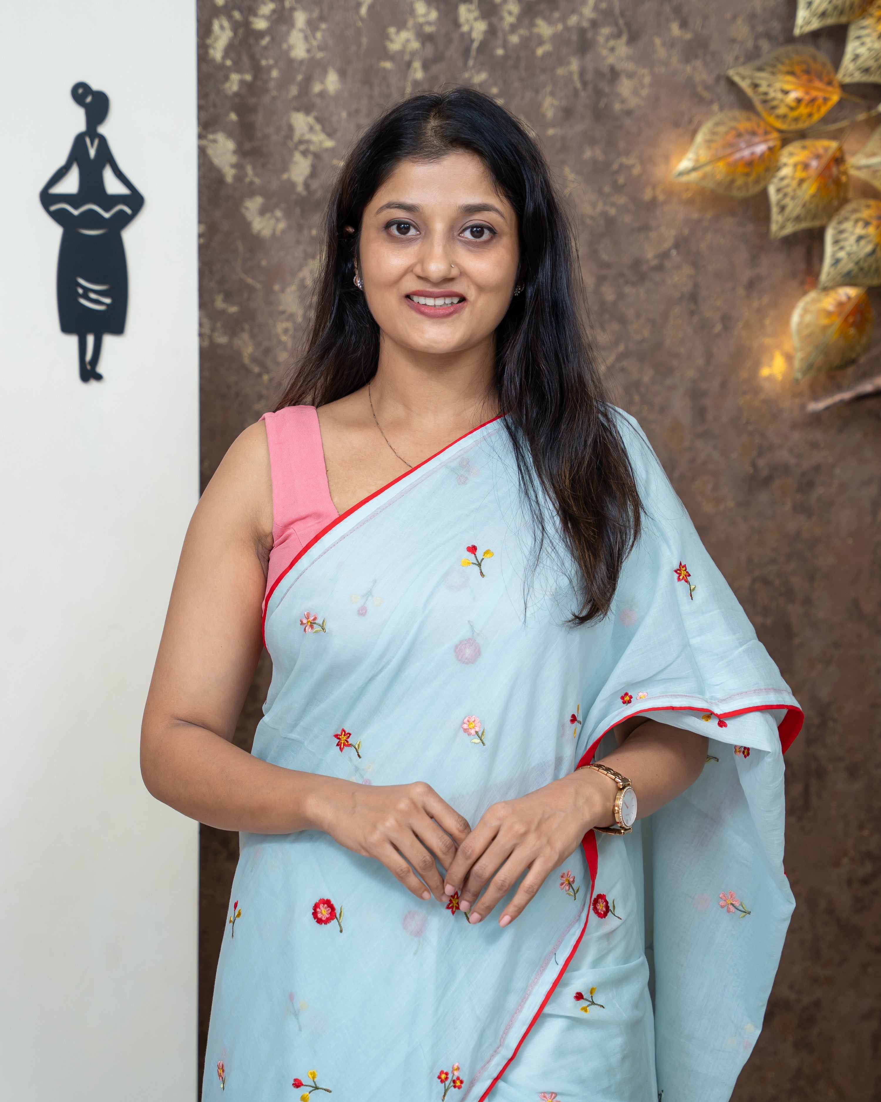 Load image into Gallery viewer, Mul Cotton Saree-5302
