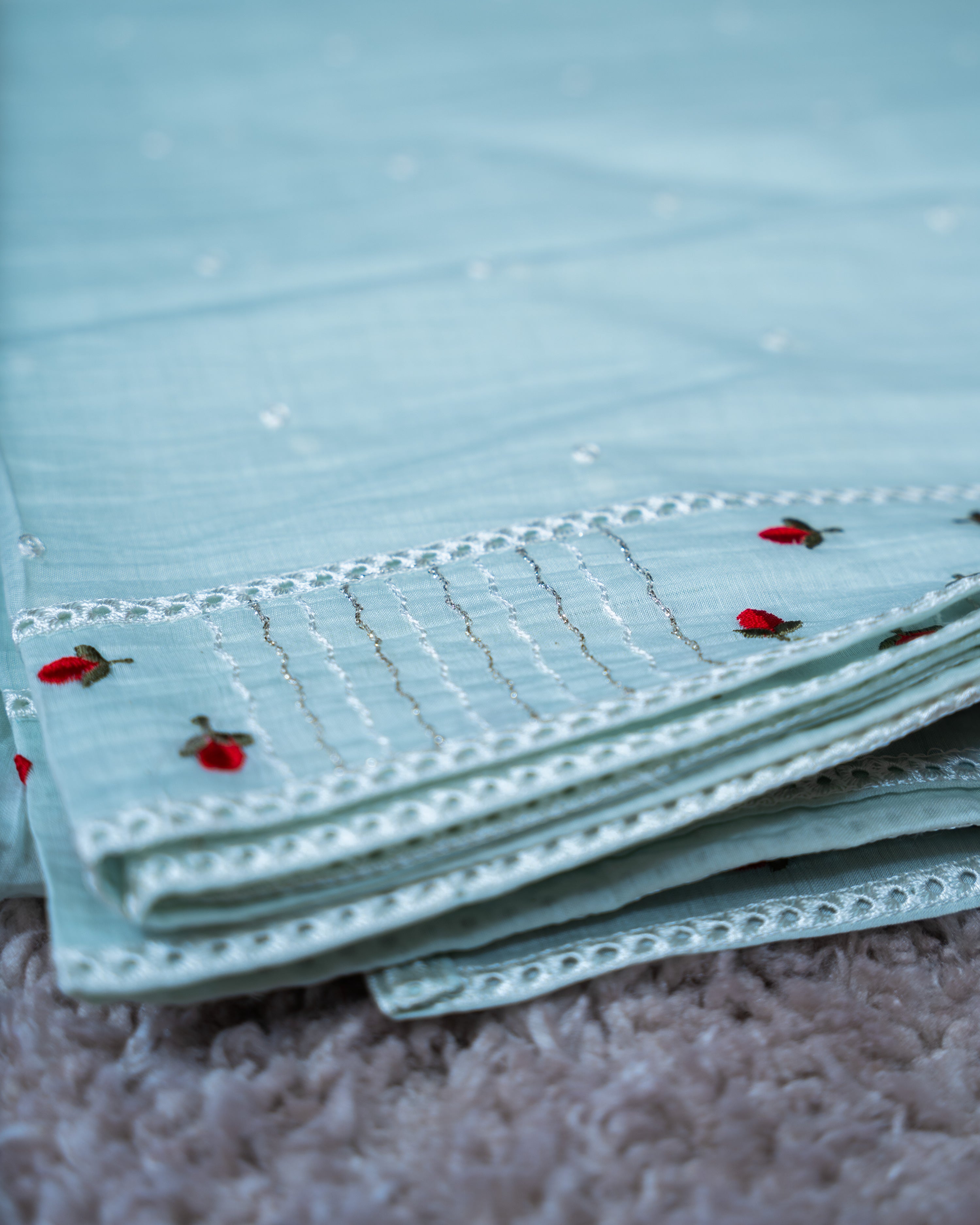 Load image into Gallery viewer, Mul Chanderi Saree-5305
