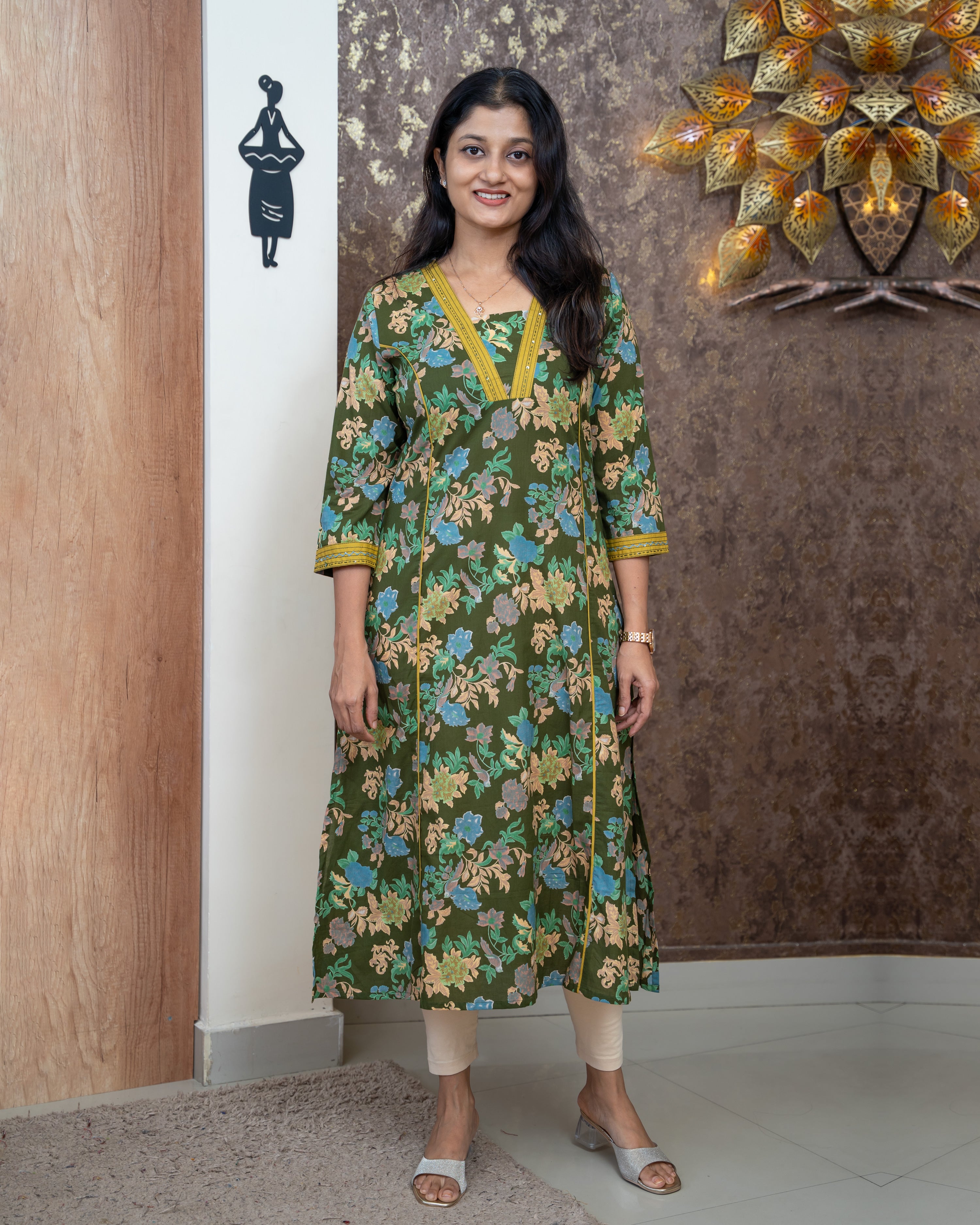 Load image into Gallery viewer, Cotton Kurti-5391
