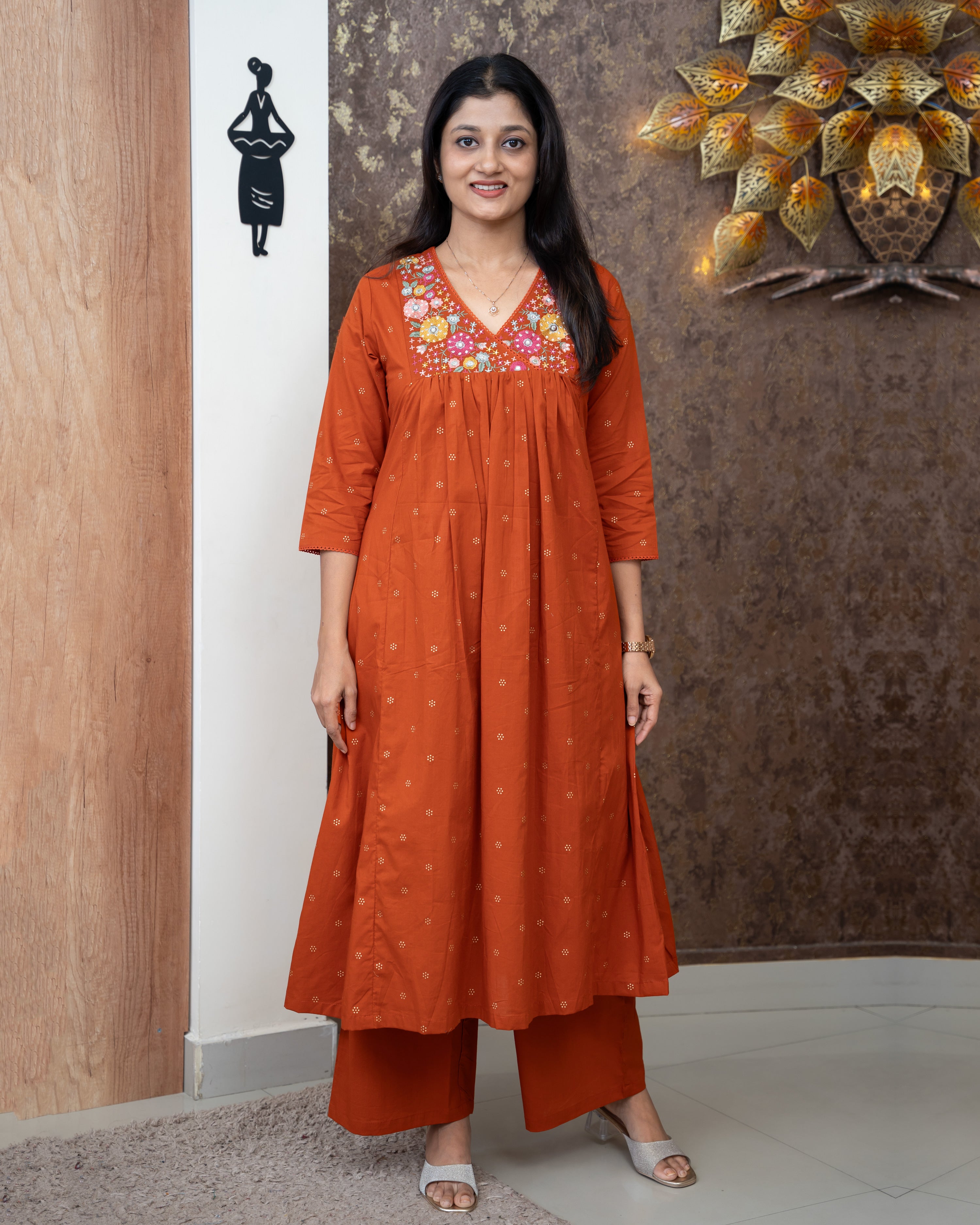 Load image into Gallery viewer, Cotton Co-Ord Set-5395
