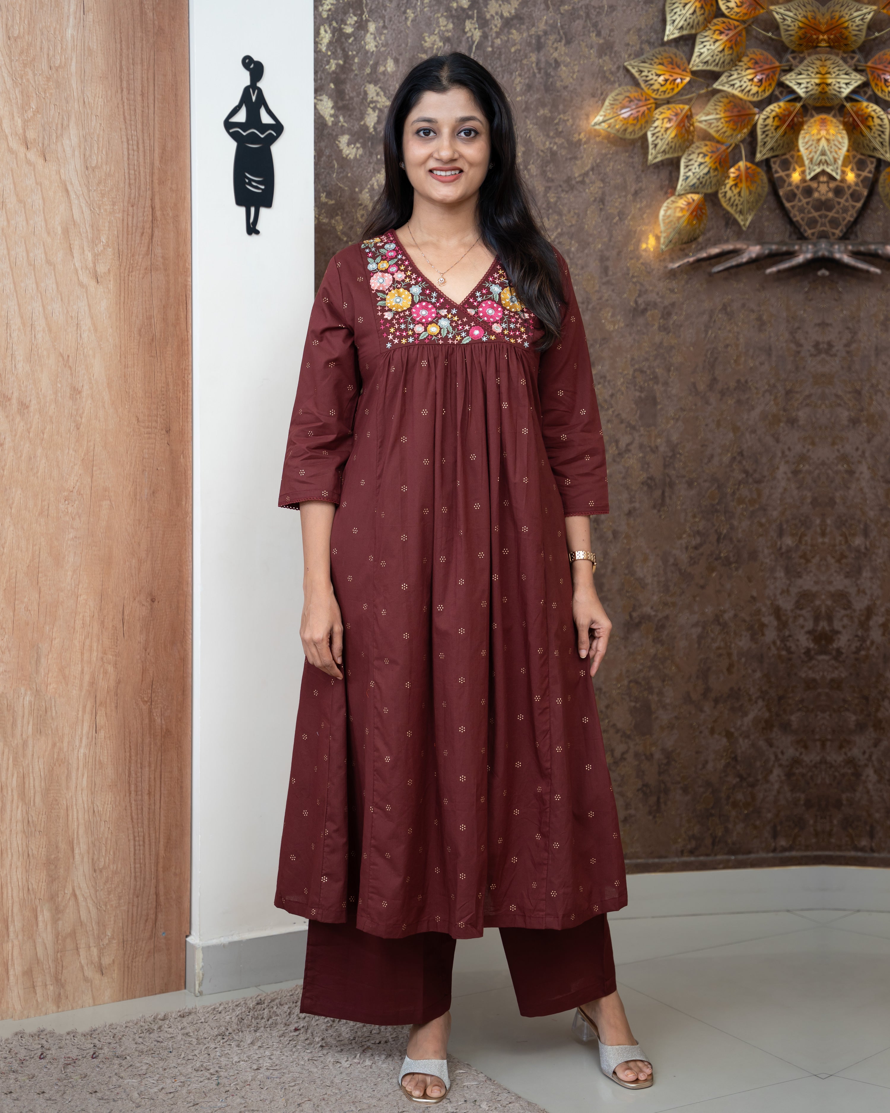 Load image into Gallery viewer, Cotton Co-Ord Set-5395
