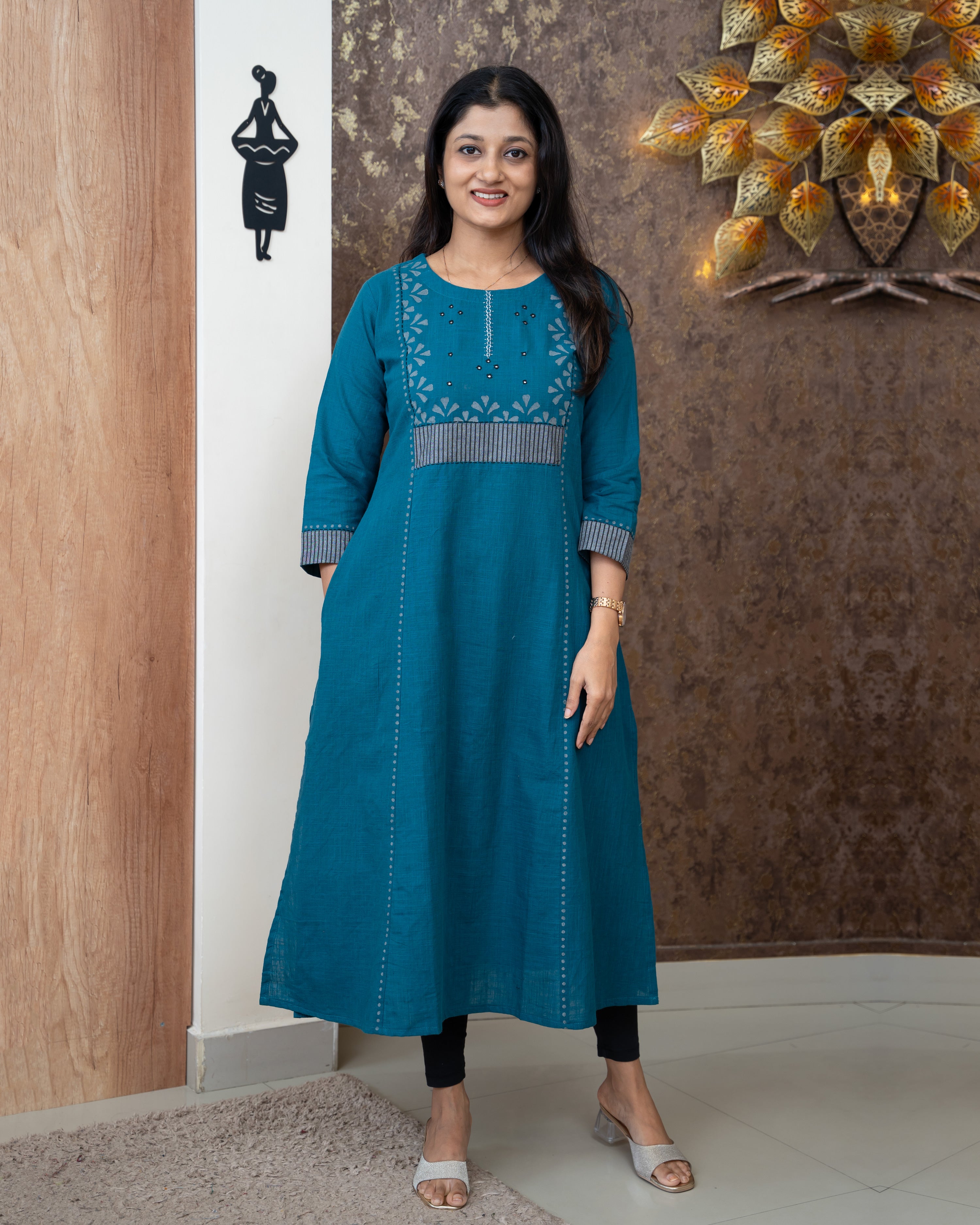 Load image into Gallery viewer, Cotton Kurti-5411
