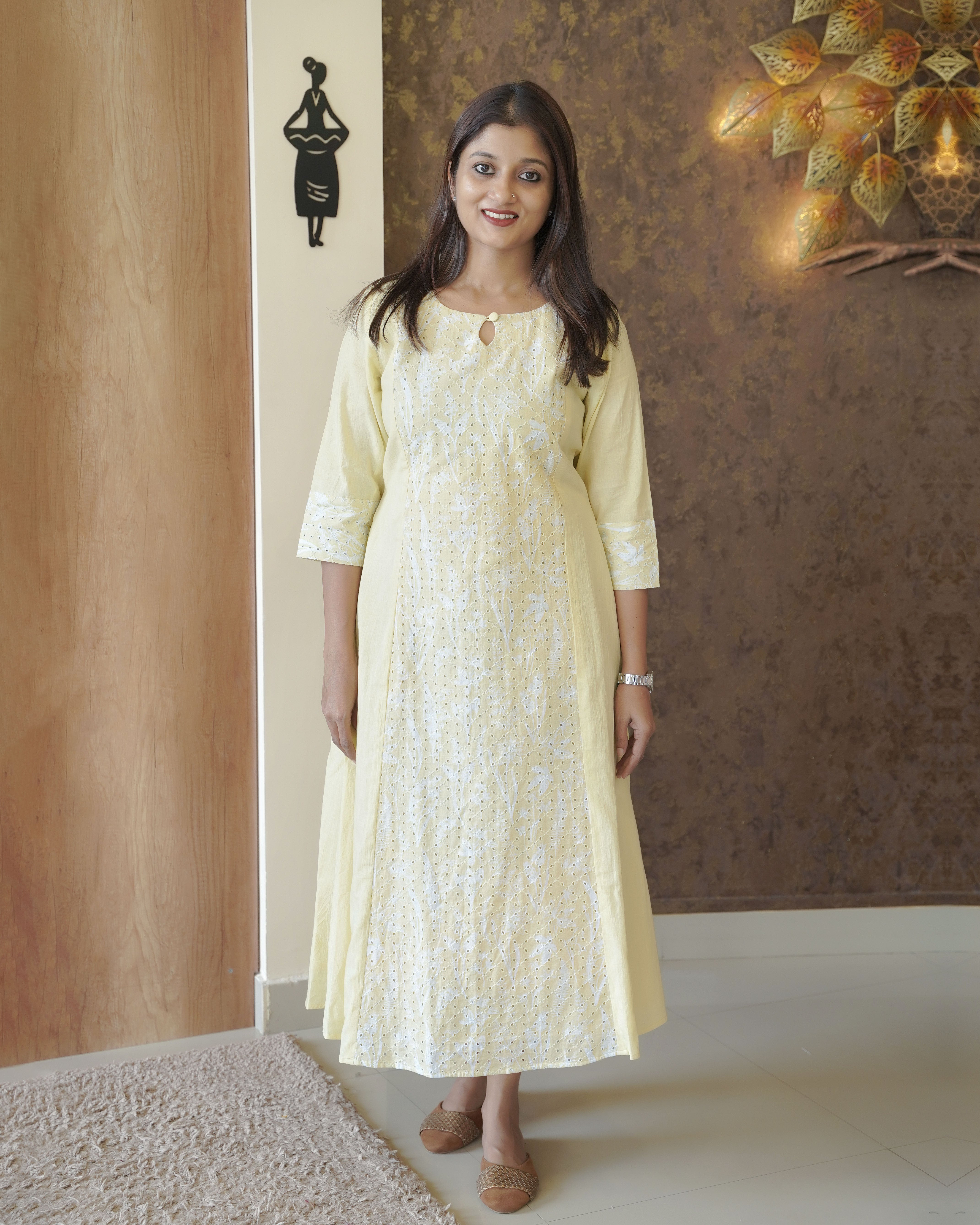 Load image into Gallery viewer, Mul Cotton Designer Kurti( Pre-Order)-5505
