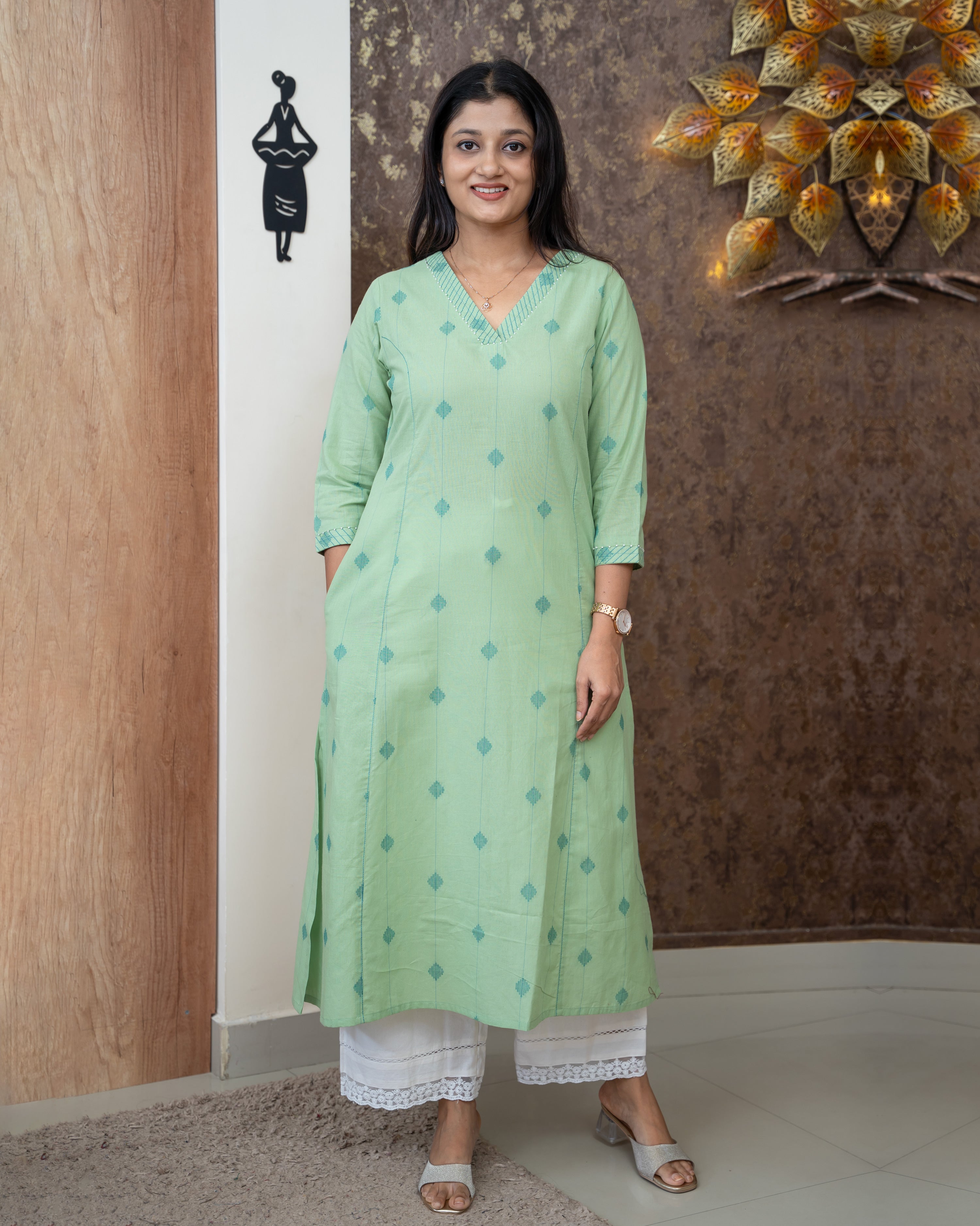 Load image into Gallery viewer, Cotton Kurti-5409
