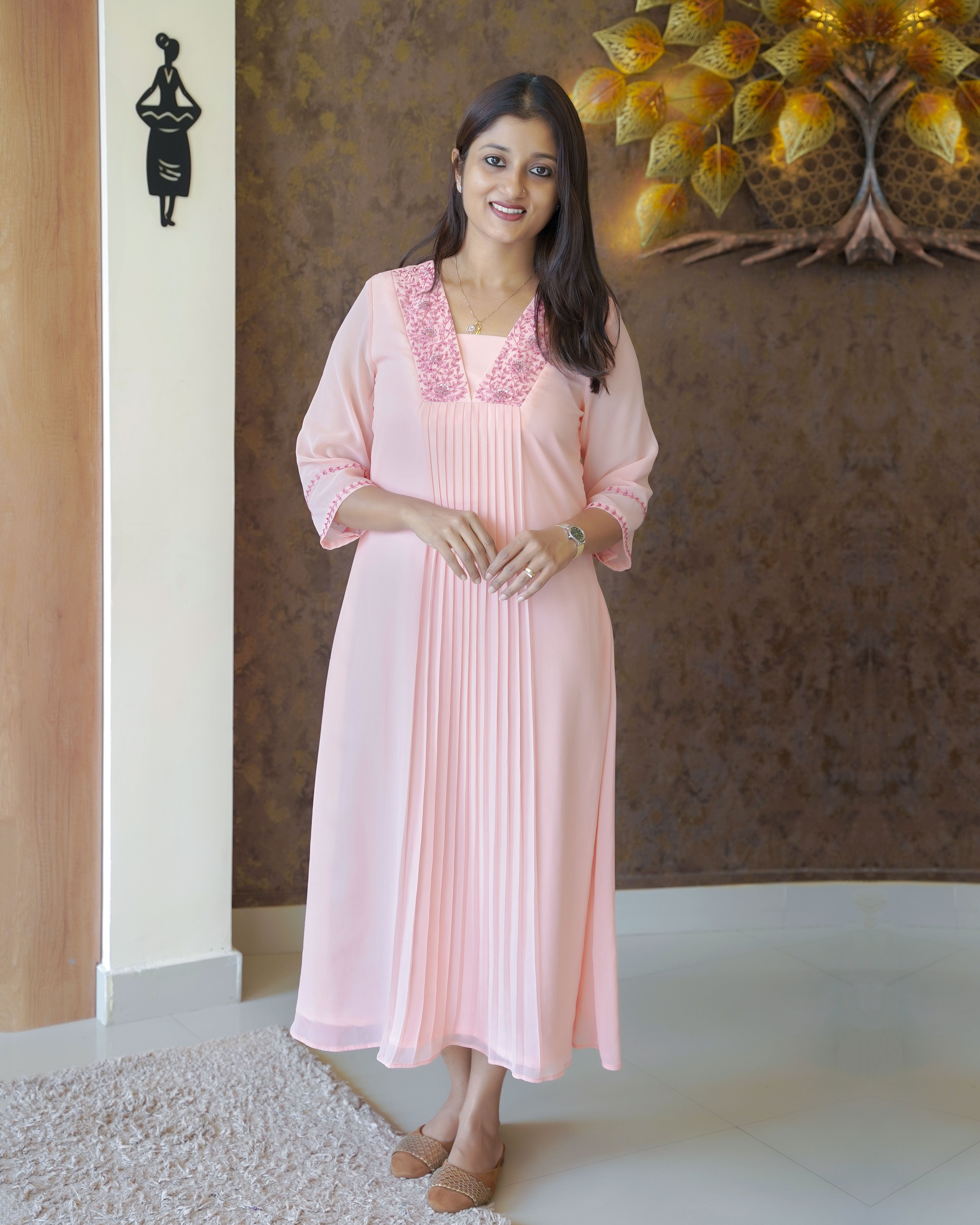 Load image into Gallery viewer, Georgette Designer Kurti (Pre-Order)-5512
