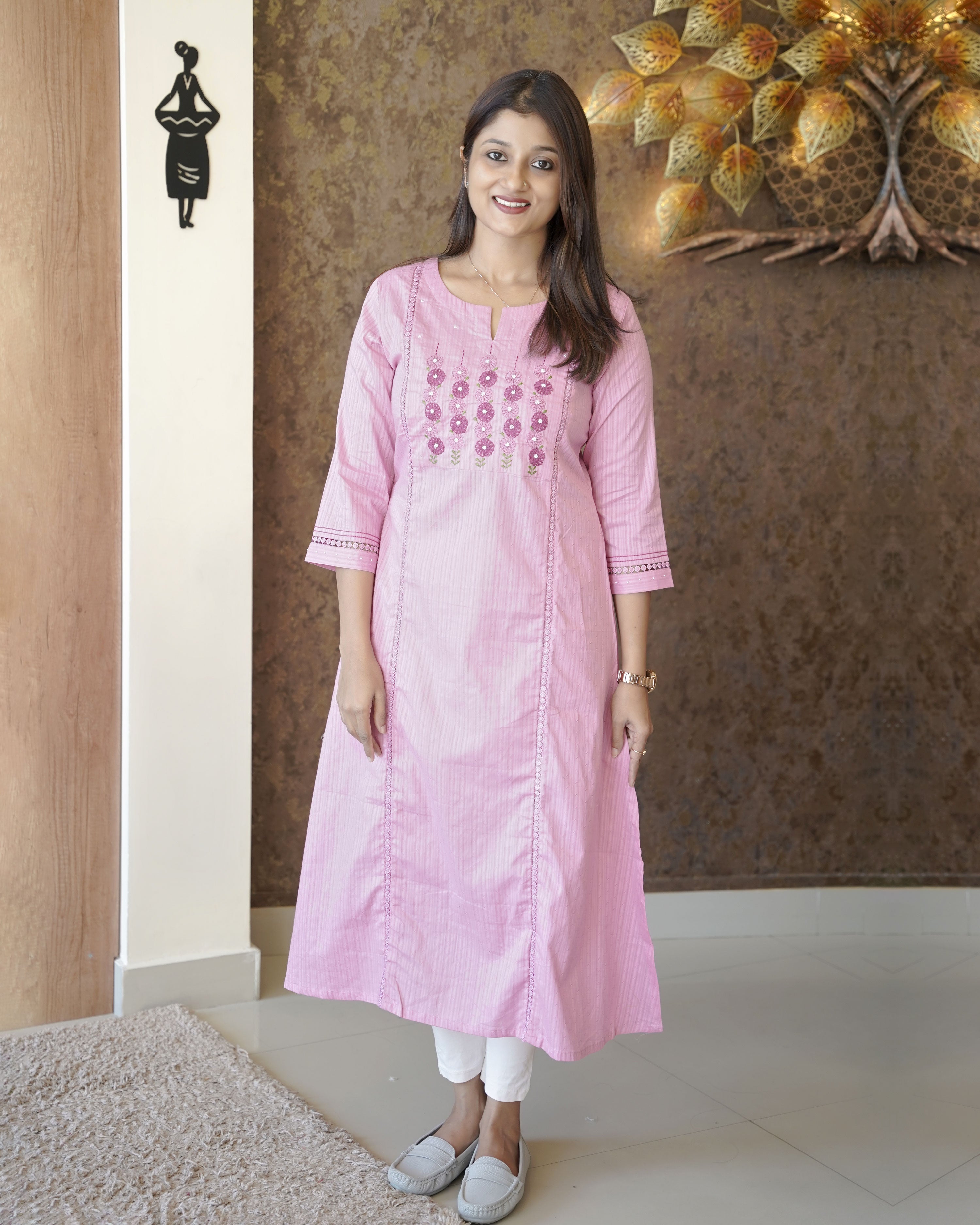 Load image into Gallery viewer, Pure Cotton Kurti-0765
