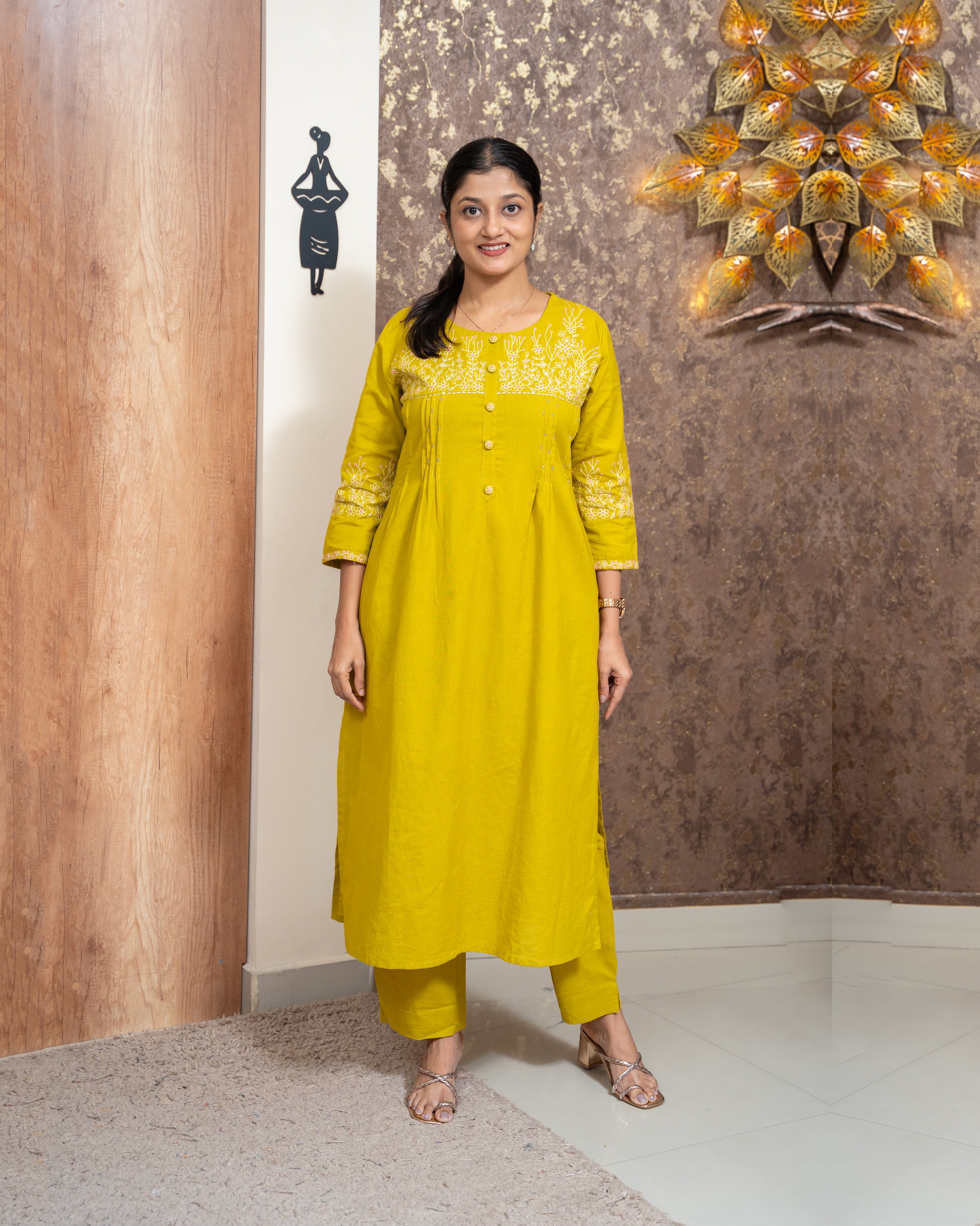 Load image into Gallery viewer, Cotton Co-Ord Set-5449
