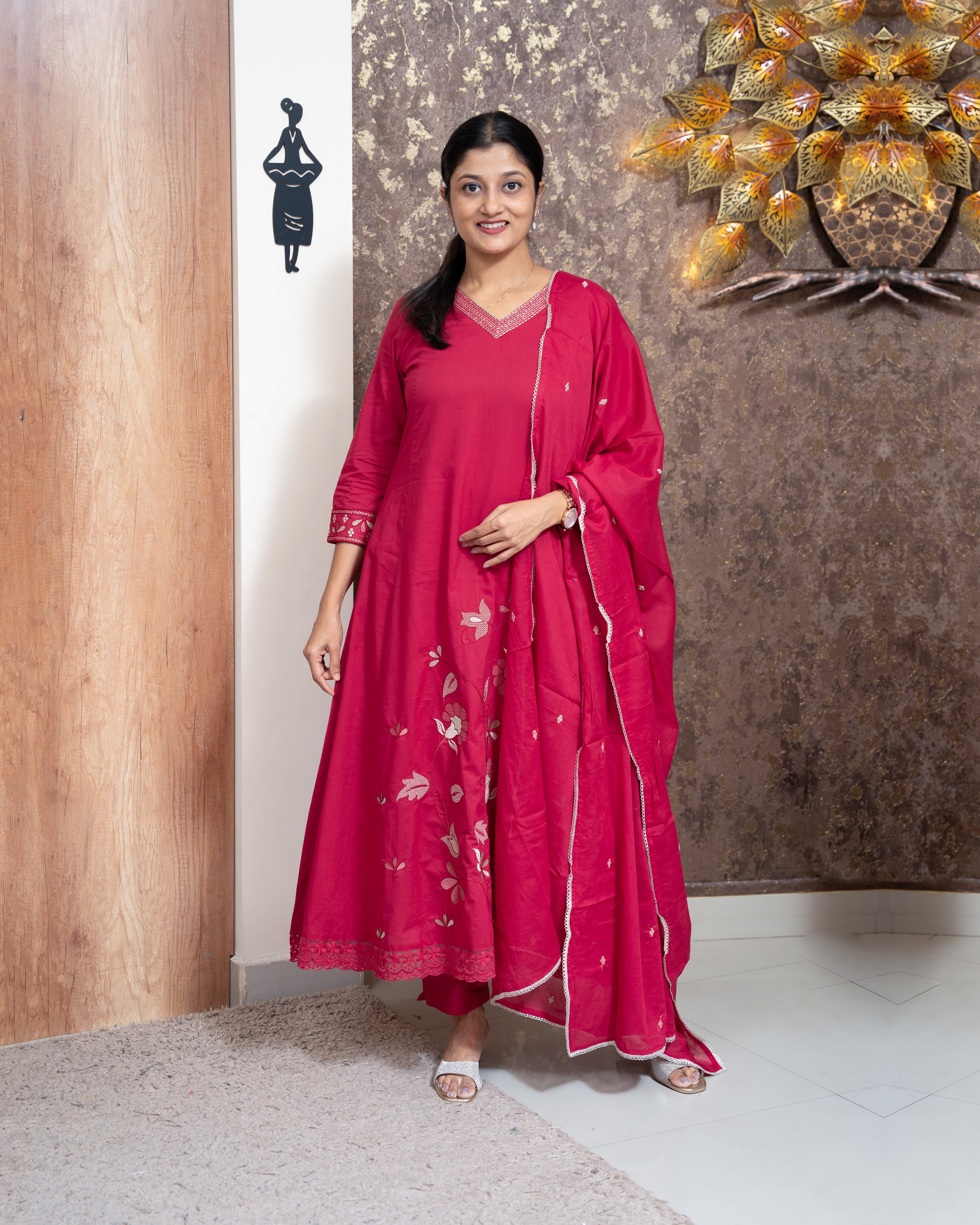 Load image into Gallery viewer, Mul Cotton Suit-5448
