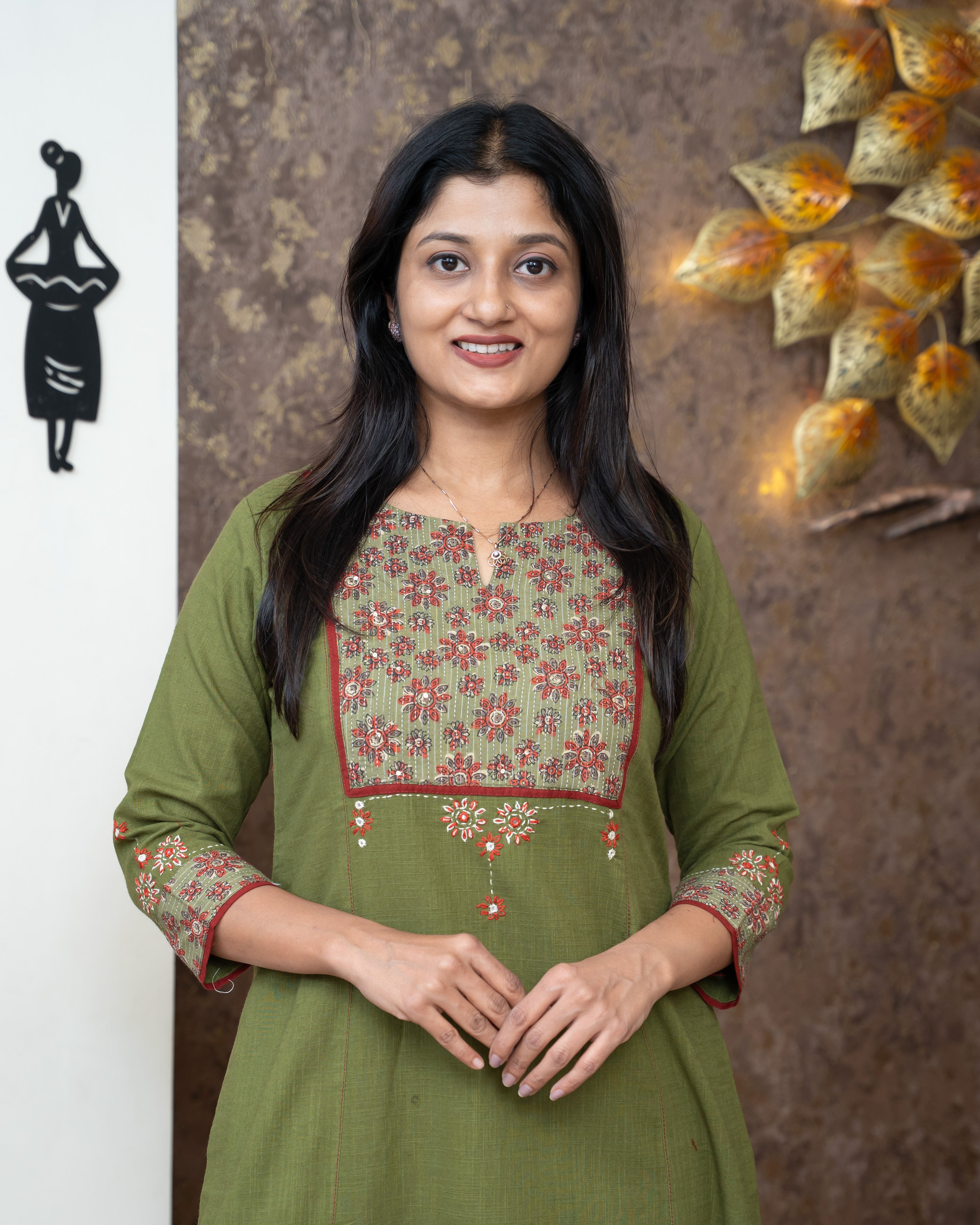 Load image into Gallery viewer, Cotton Kurti - 5475
