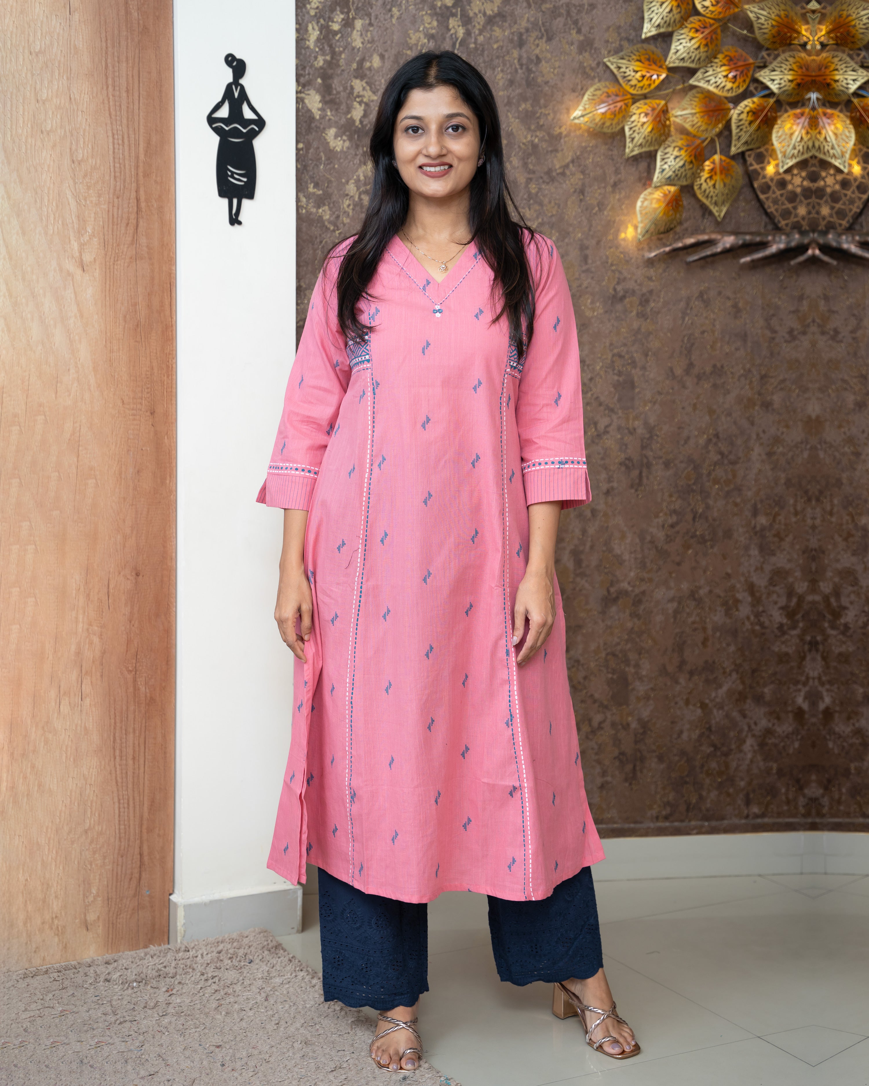 Load image into Gallery viewer, Pure Cotton Kurti-5478

