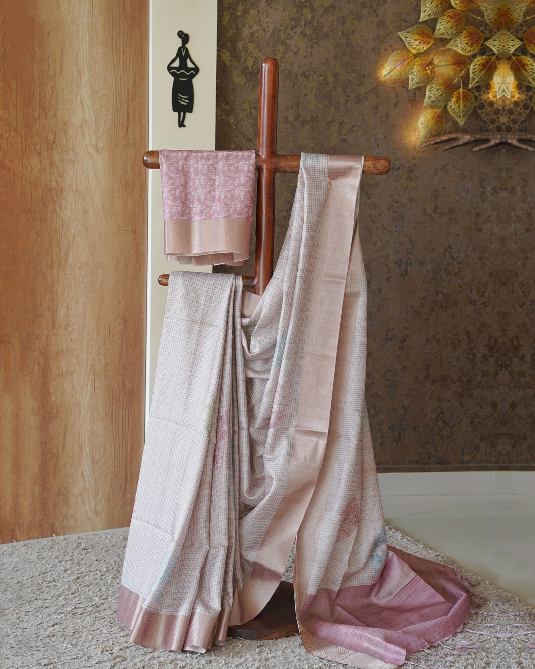 Semi Tusser Silk Saree-0864( Pre-Order)