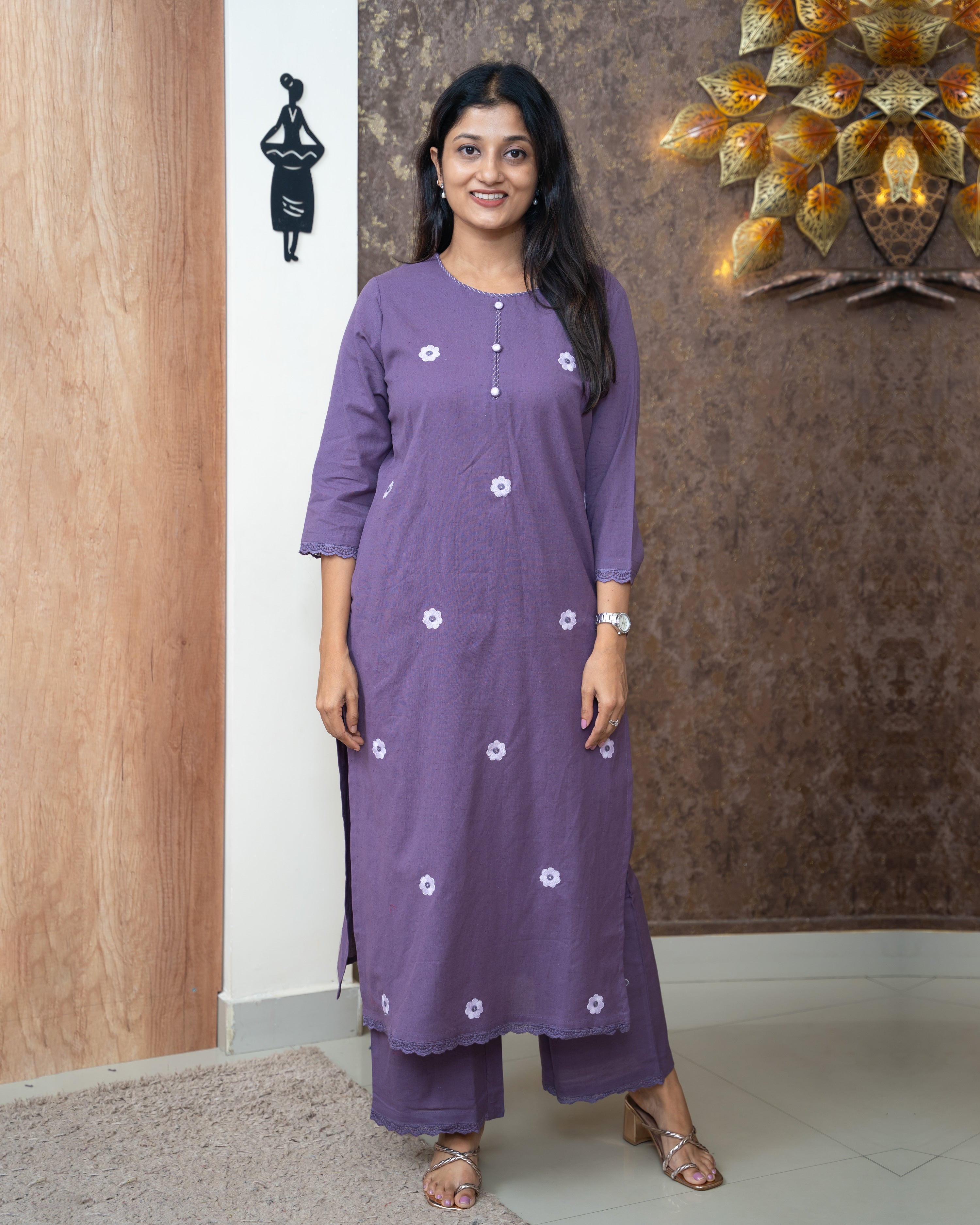 Load image into Gallery viewer, Cotton Co-Ord Set-5516
