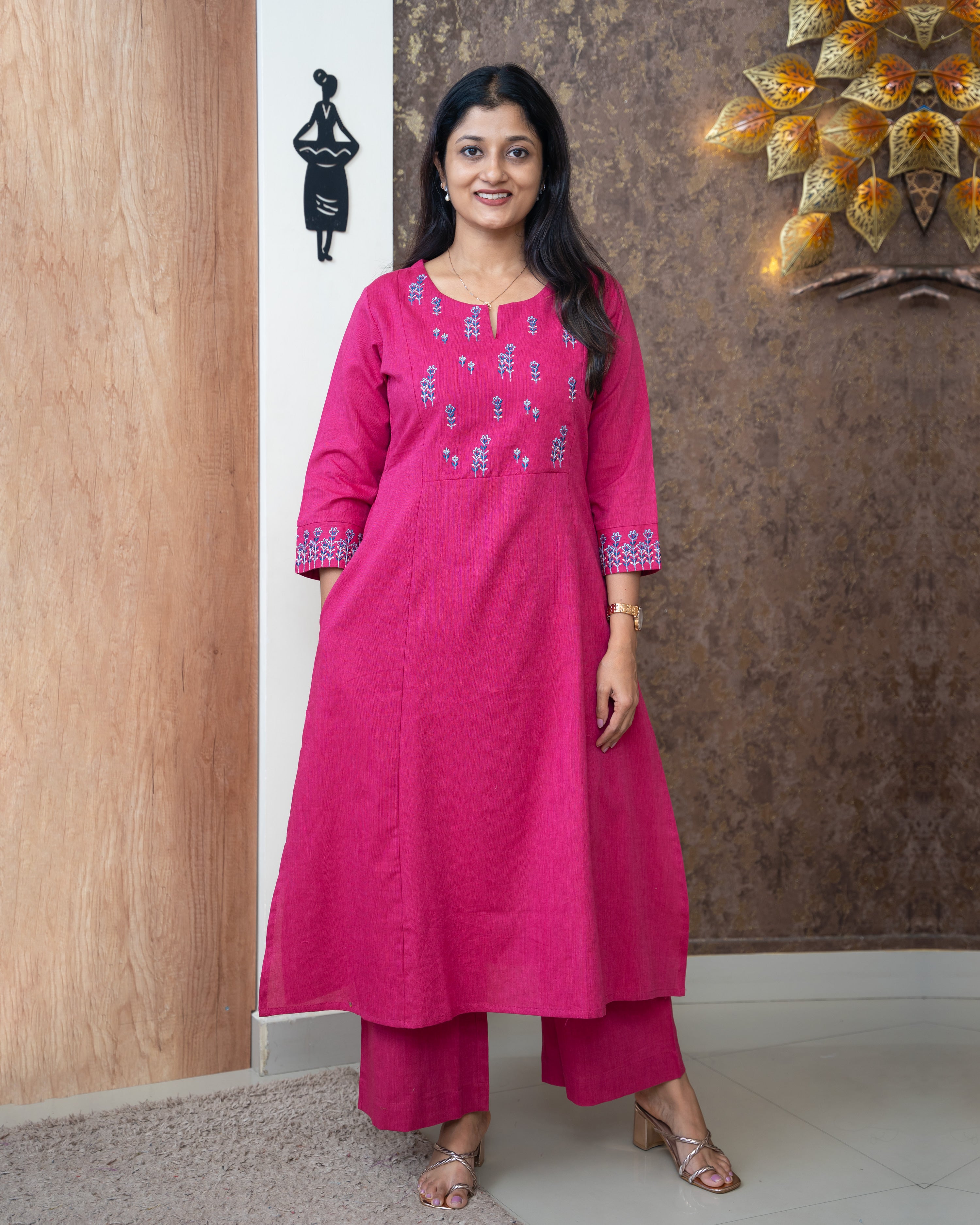 Load image into Gallery viewer, Cotton Co-Ord Set-5540
