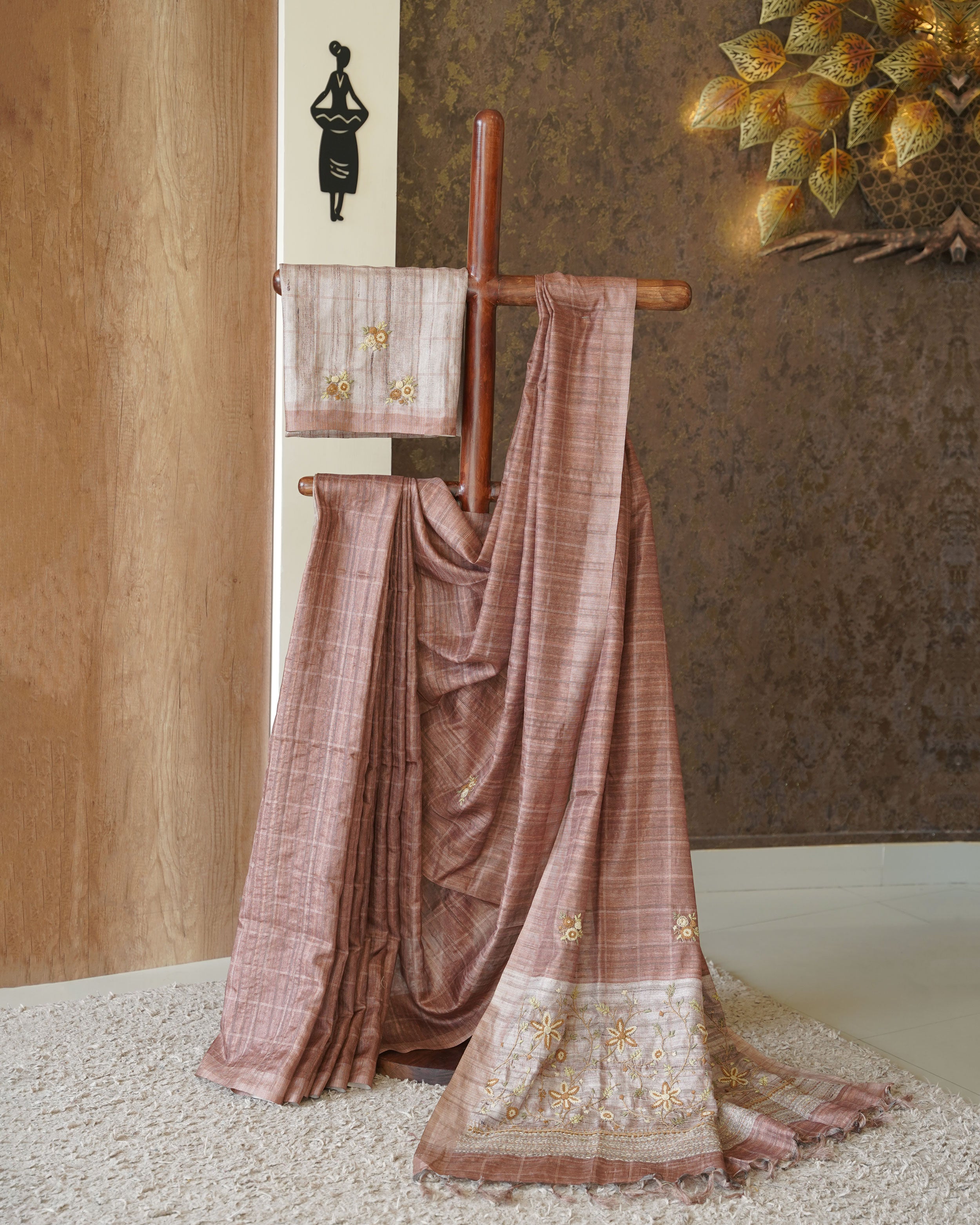 Load image into Gallery viewer, Semi Jute Silk Saree(Pre-Order)- 0863
