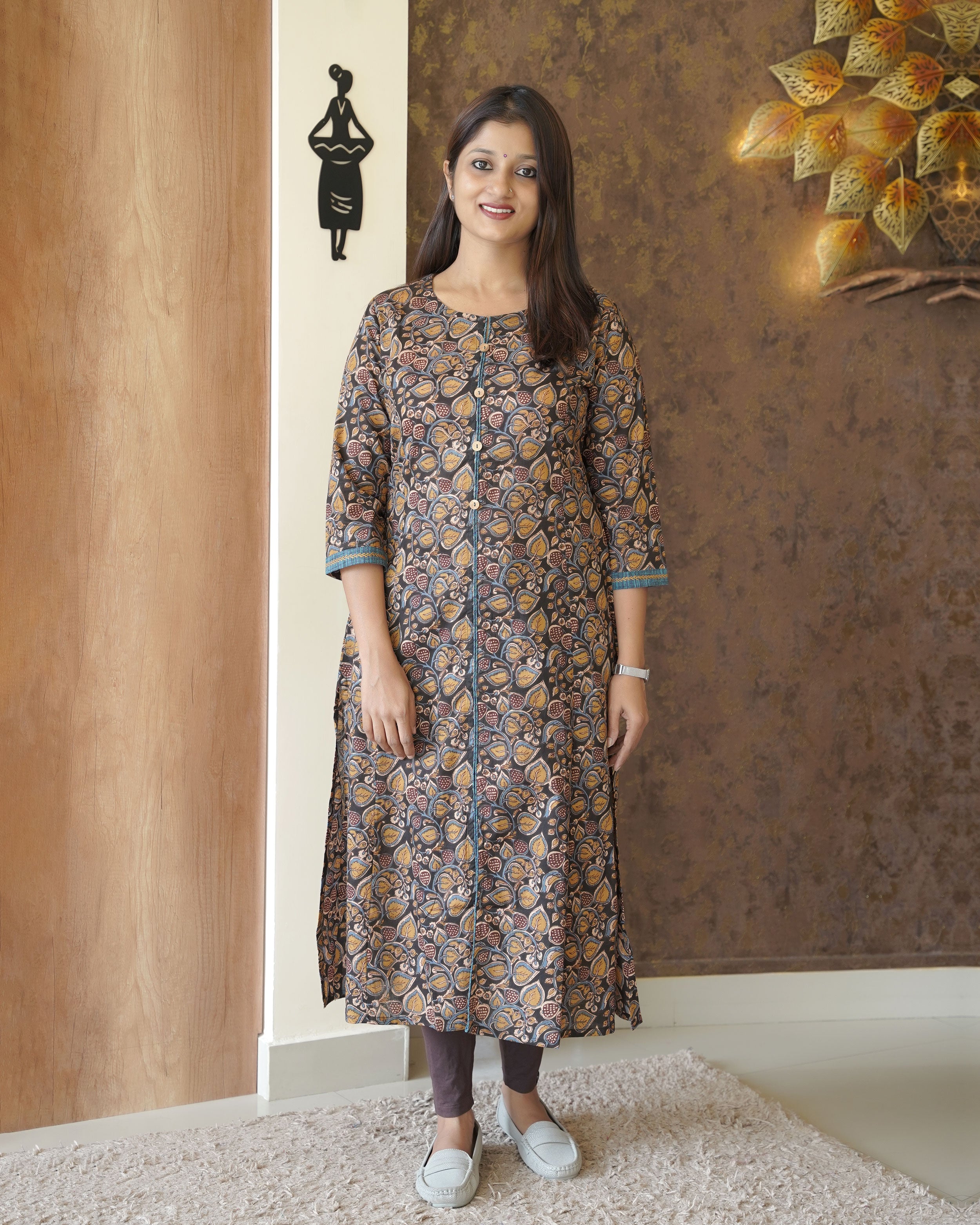 Load image into Gallery viewer, Pure Cotton Kurti-0902
