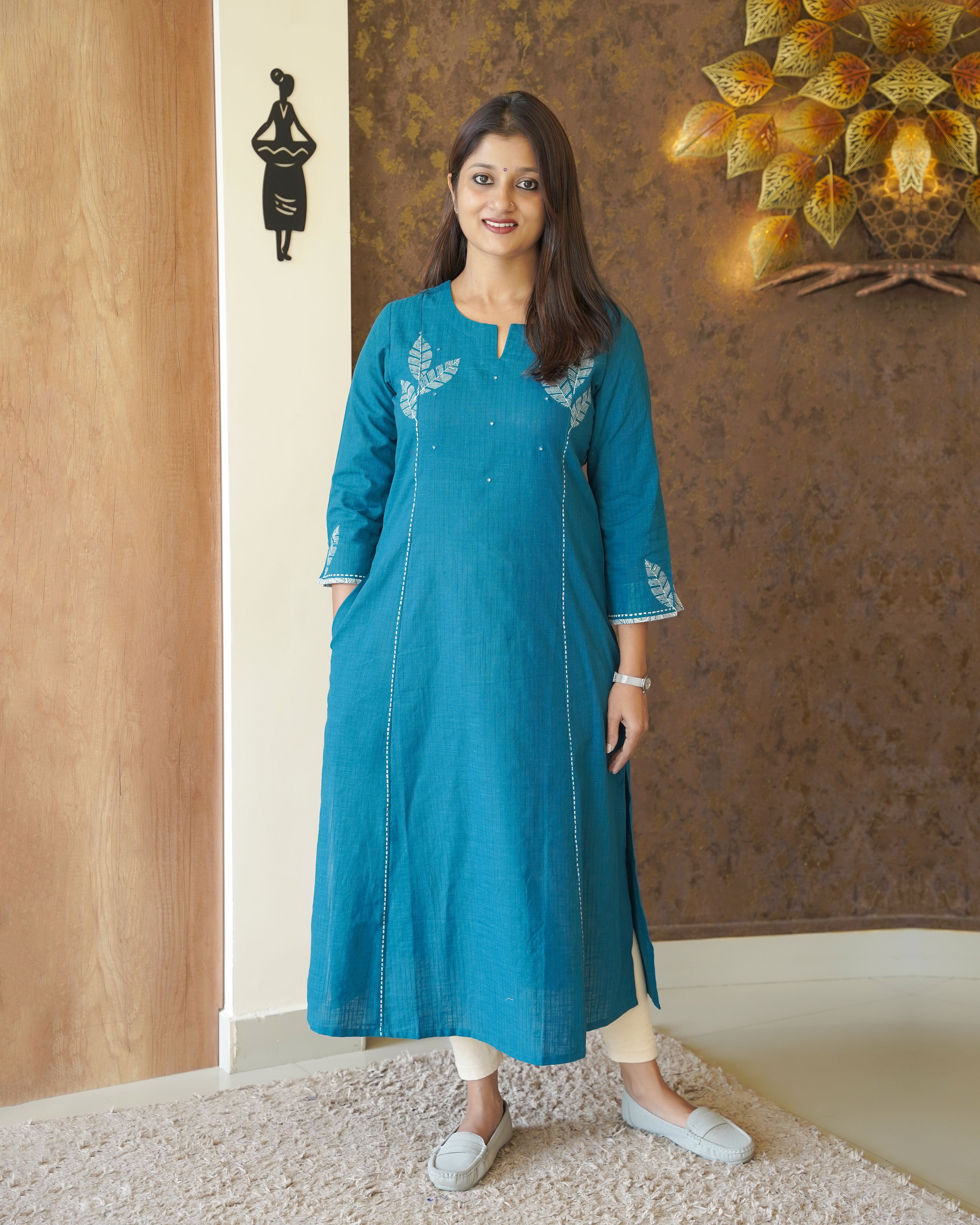 Load image into Gallery viewer, Pure Cotton Kurti-1031
