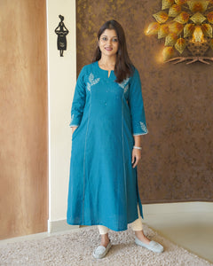 Pure Cotton Kurti-1031