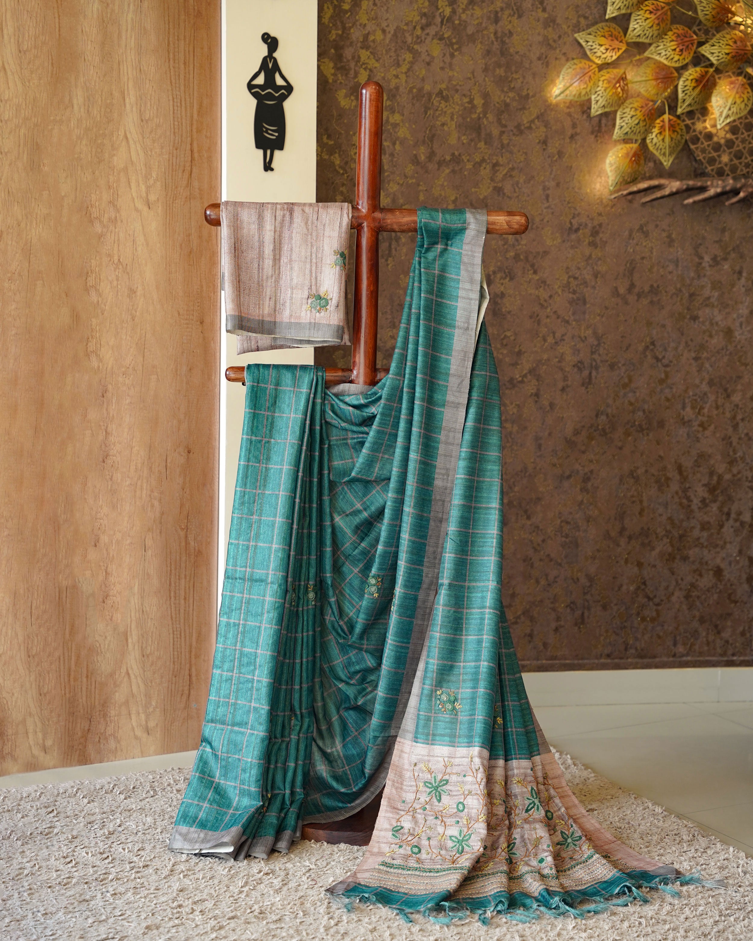 Load image into Gallery viewer, Semi Jute Silk Saree(Pre-Order)- 0863
