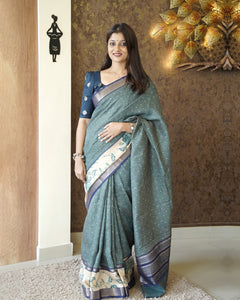 Crepe Silk Saree-0897