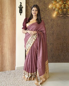 Crepe Silk Saree-0861