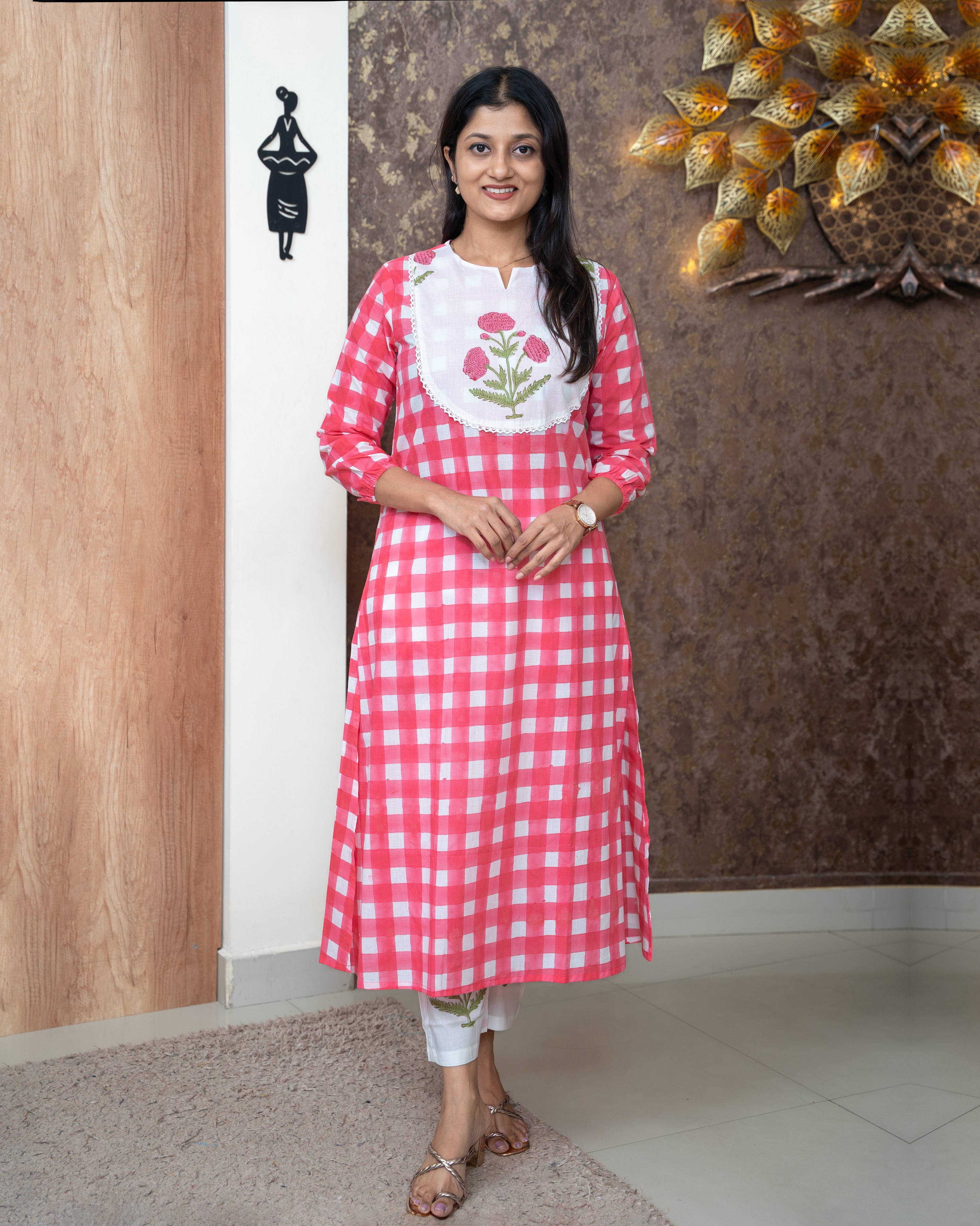 Load image into Gallery viewer, Cotton Co-Ord Set-5585
