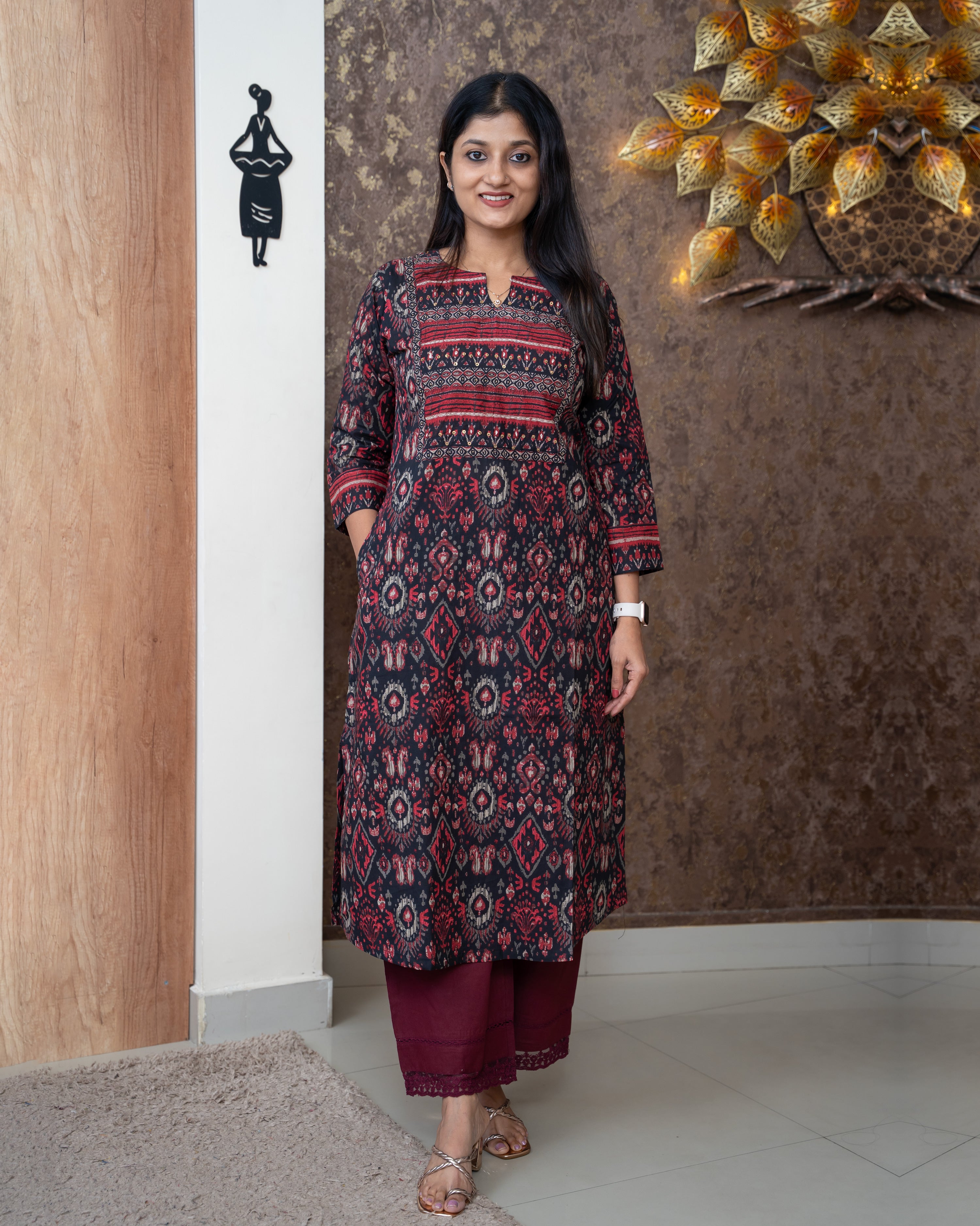 Load image into Gallery viewer, Cotton Kurti-5644
