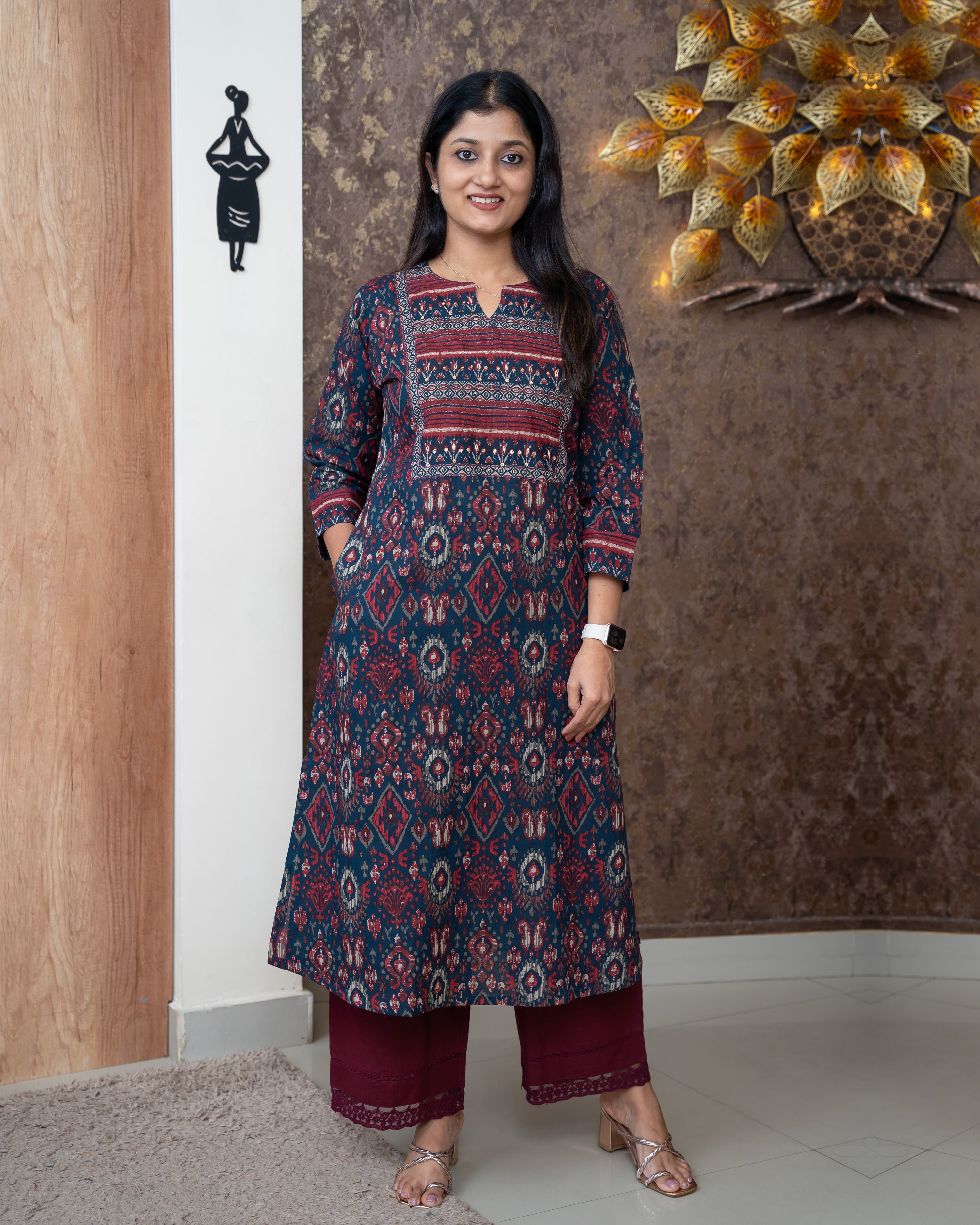 Load image into Gallery viewer, Cotton Kurti-5644
