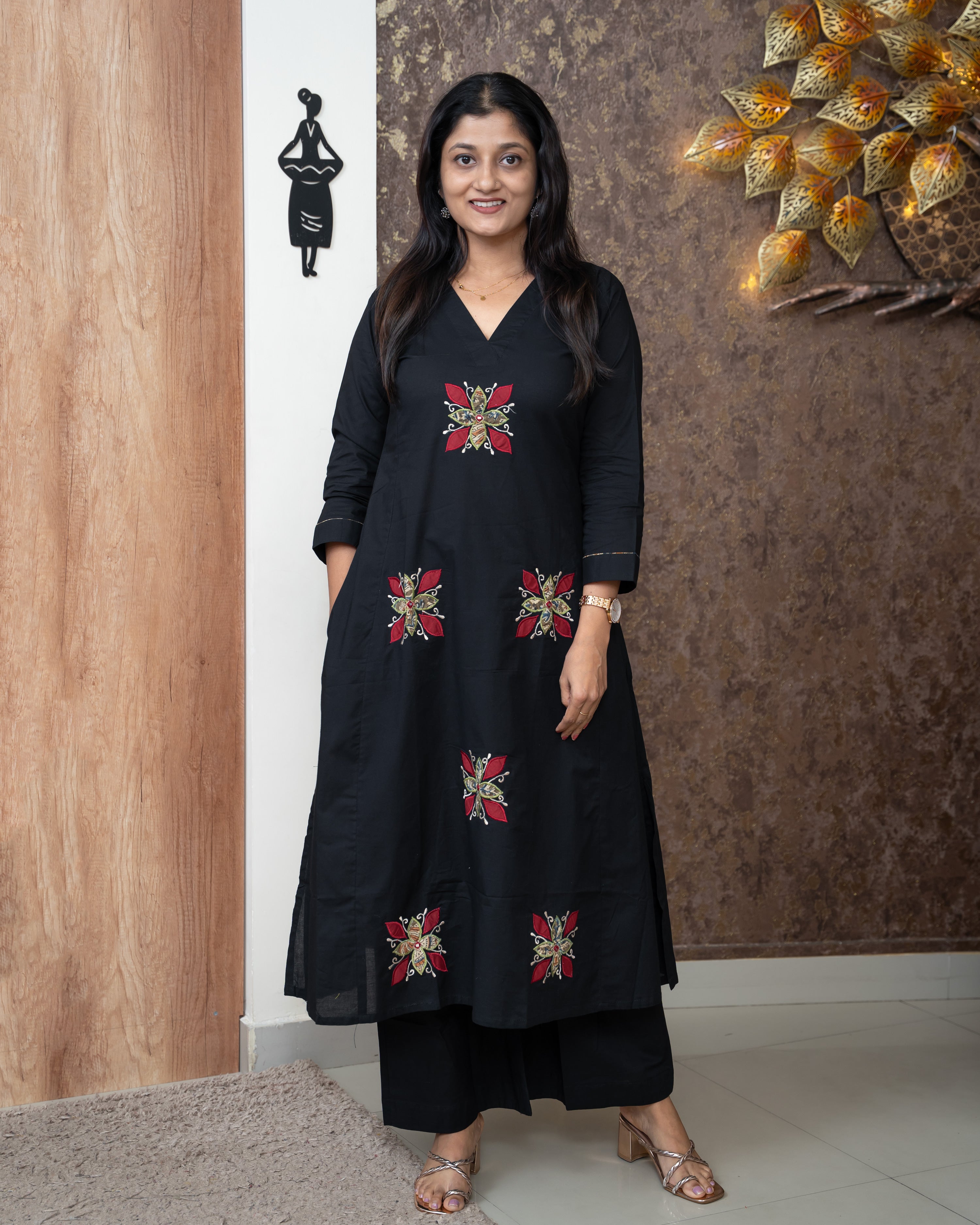 Load image into Gallery viewer, Cotton Co-ord Set-5689
