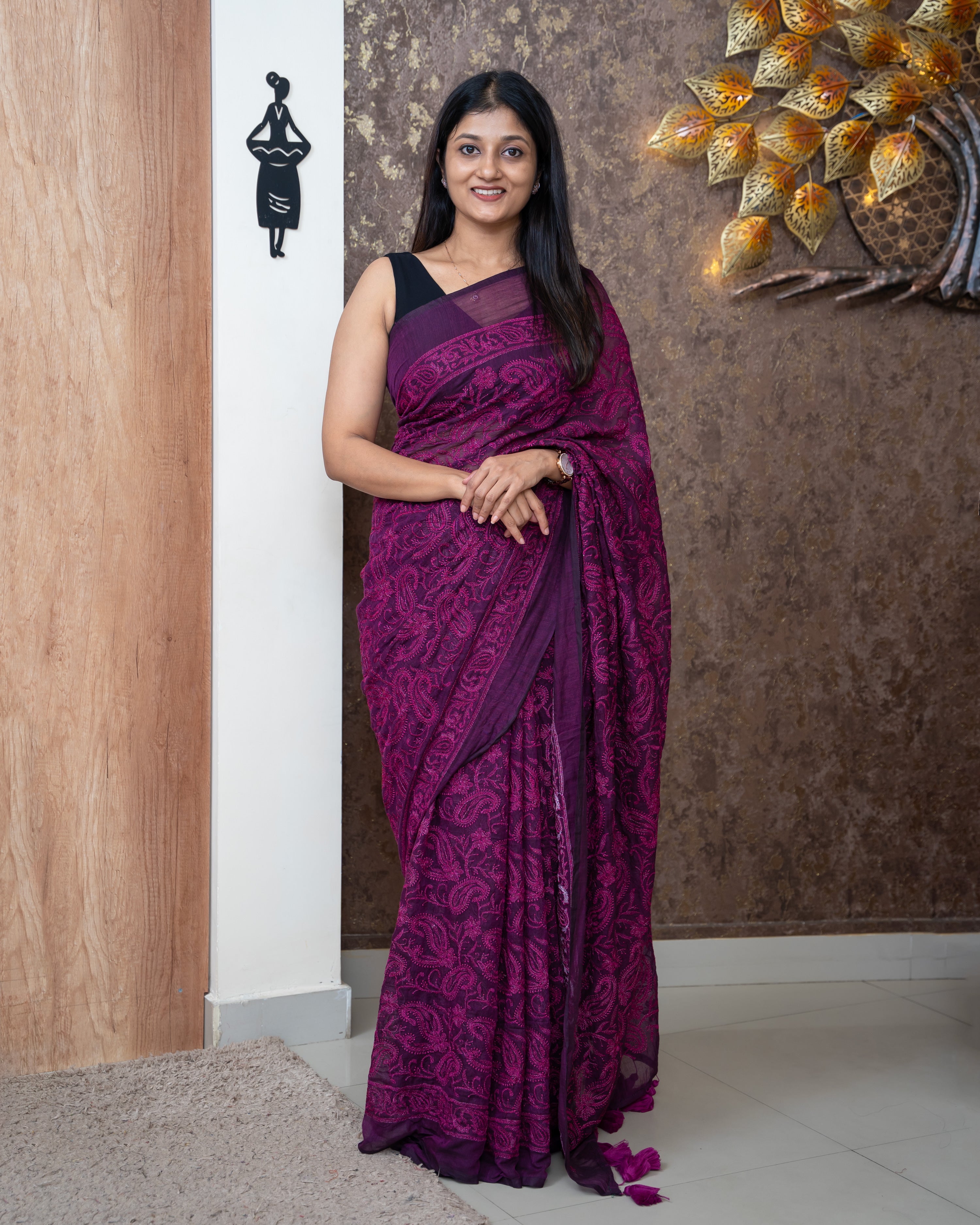 Load image into Gallery viewer, Mul Cotton Saree(Pre-Order)-5715
