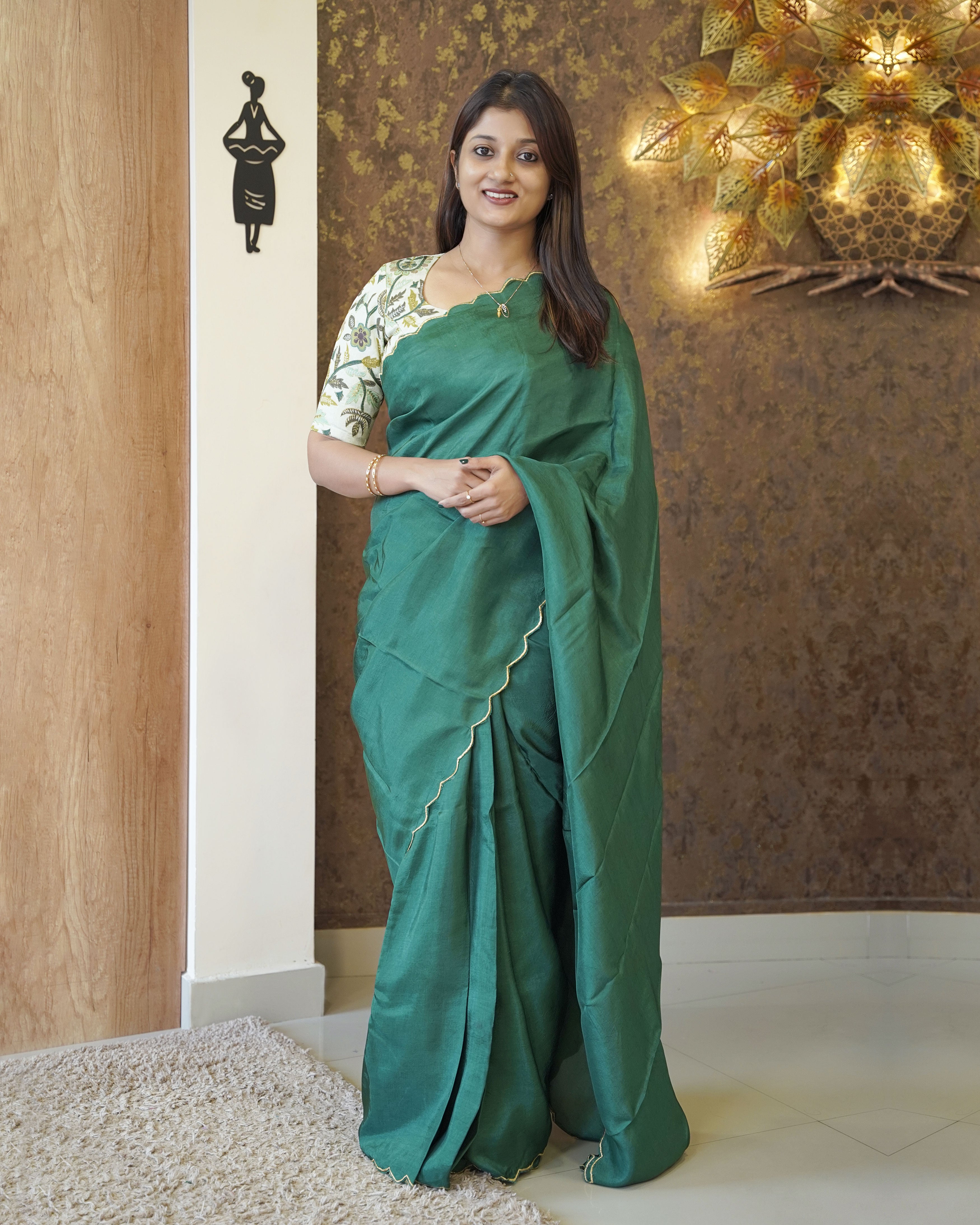 Load image into Gallery viewer, Uppada Silk Designer Saree (Pre-Order)-5538
