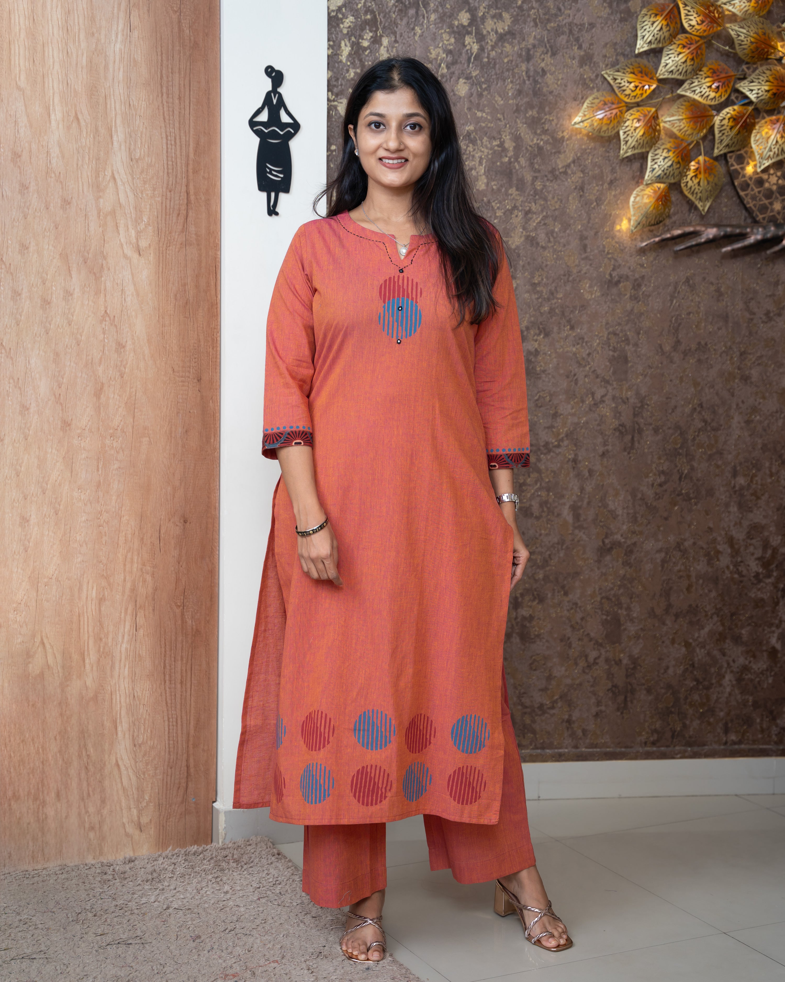 Load image into Gallery viewer, Cotton Co-Ord Set-5724
