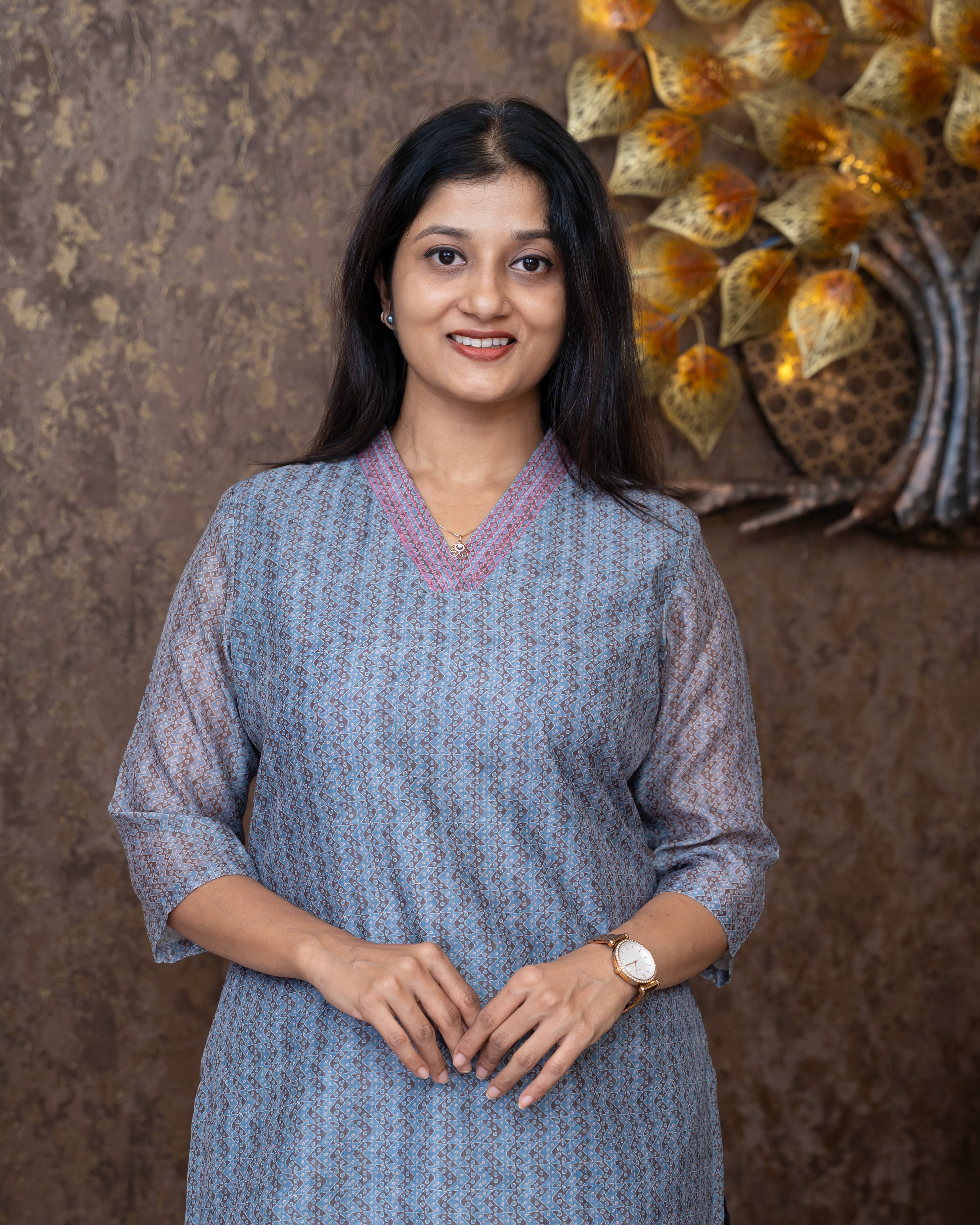 Load image into Gallery viewer, Chanderi silk kurti-892( Pre-order)
