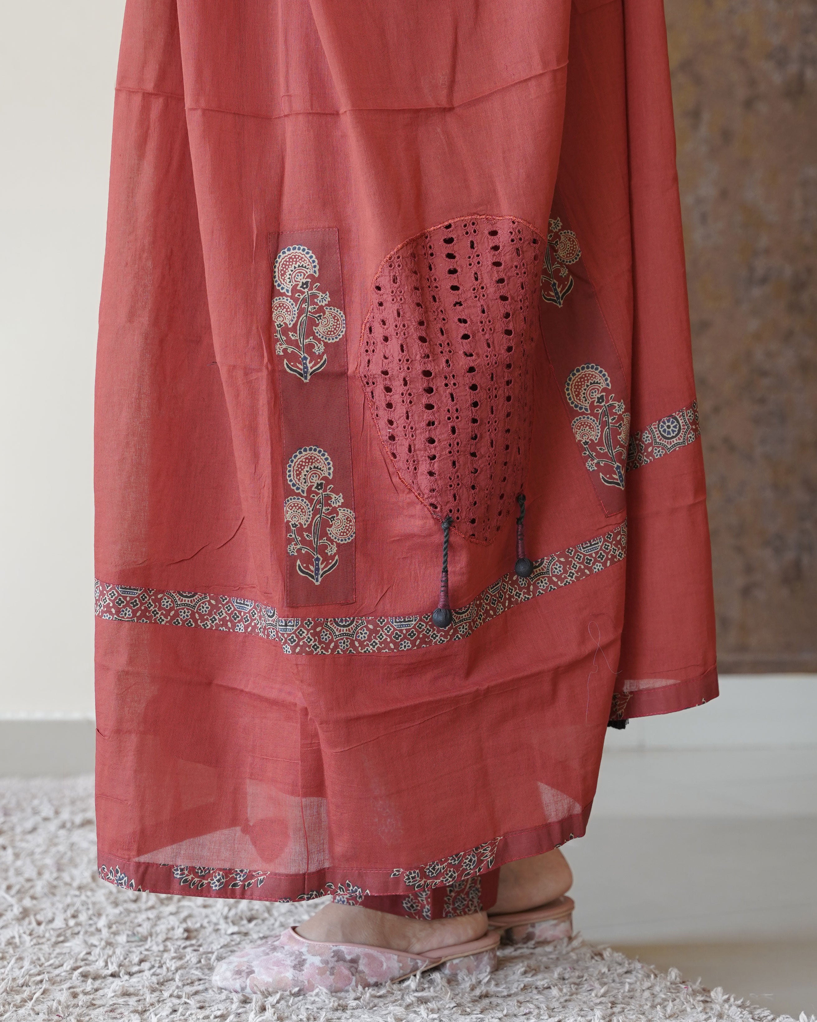 Load image into Gallery viewer, Printed Cotton Kurti Set-1165
