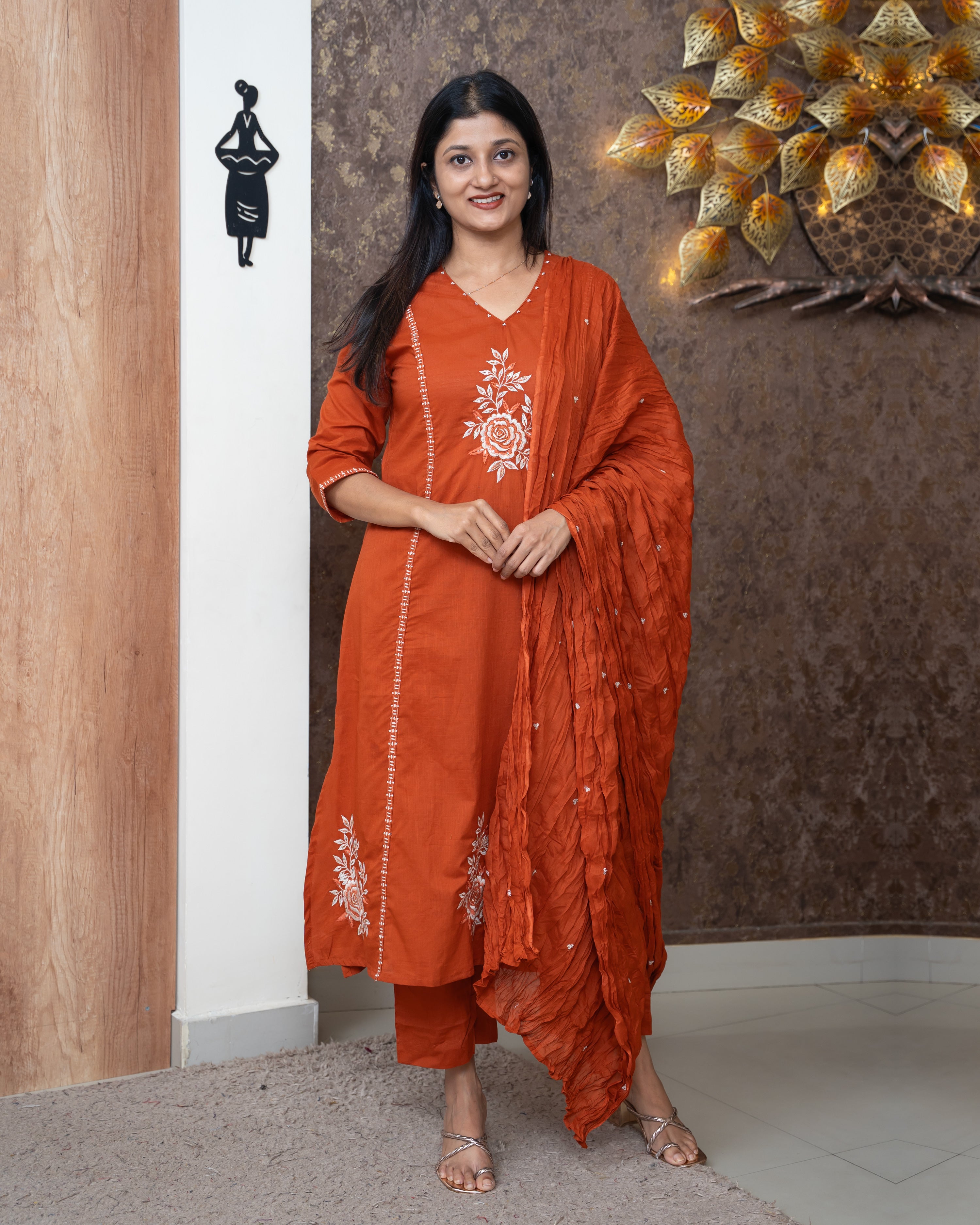 Load image into Gallery viewer, Pure Cotton Kurti-5783
