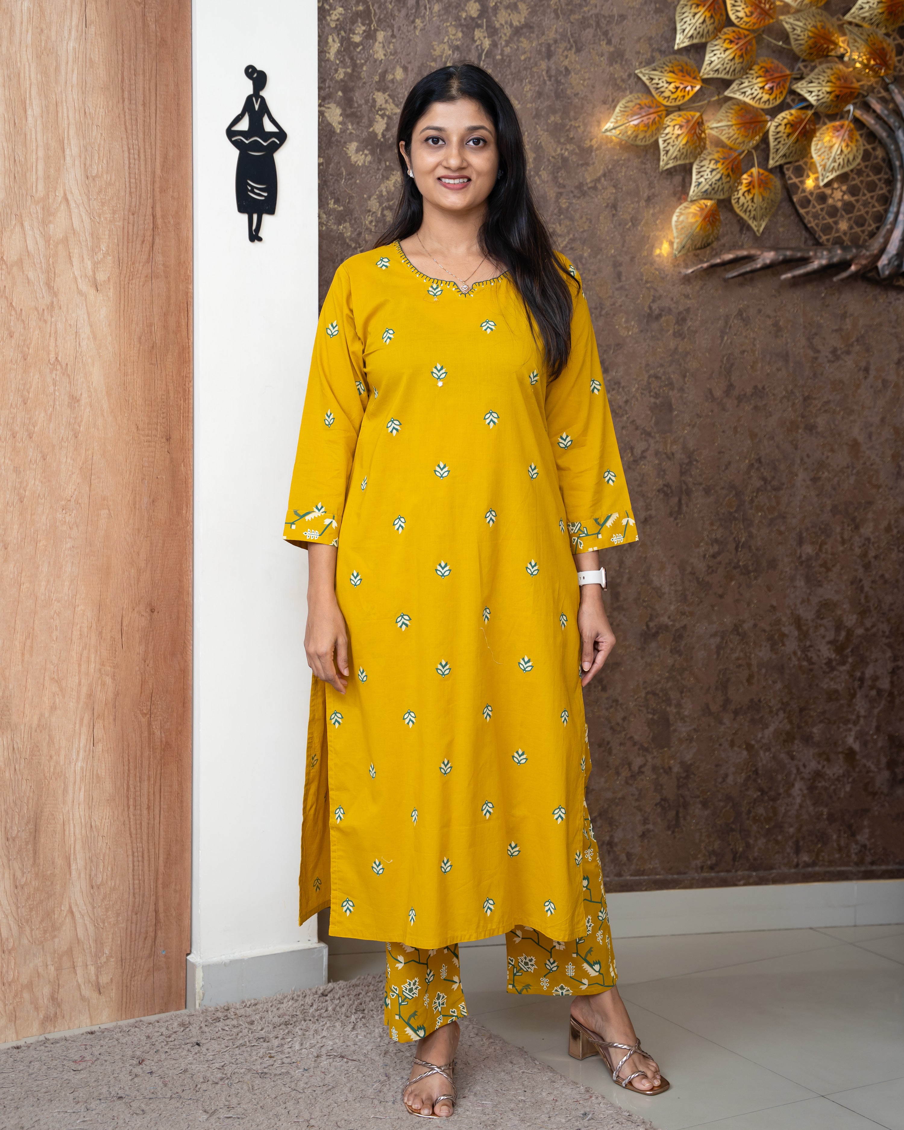 Load image into Gallery viewer, COTTON CO-ORD SET-5784
