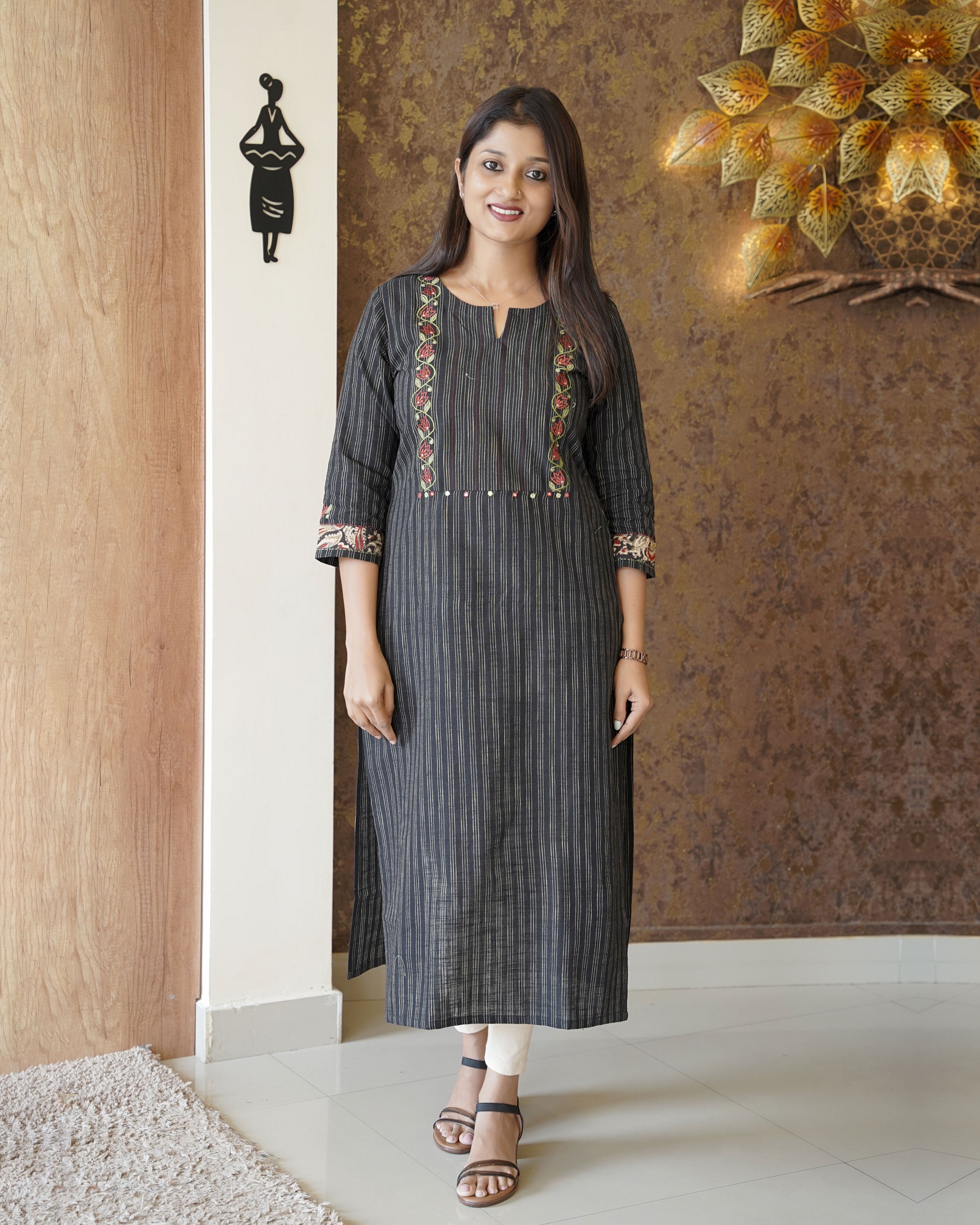 Load image into Gallery viewer, Pure Cotton Kurti-1306
