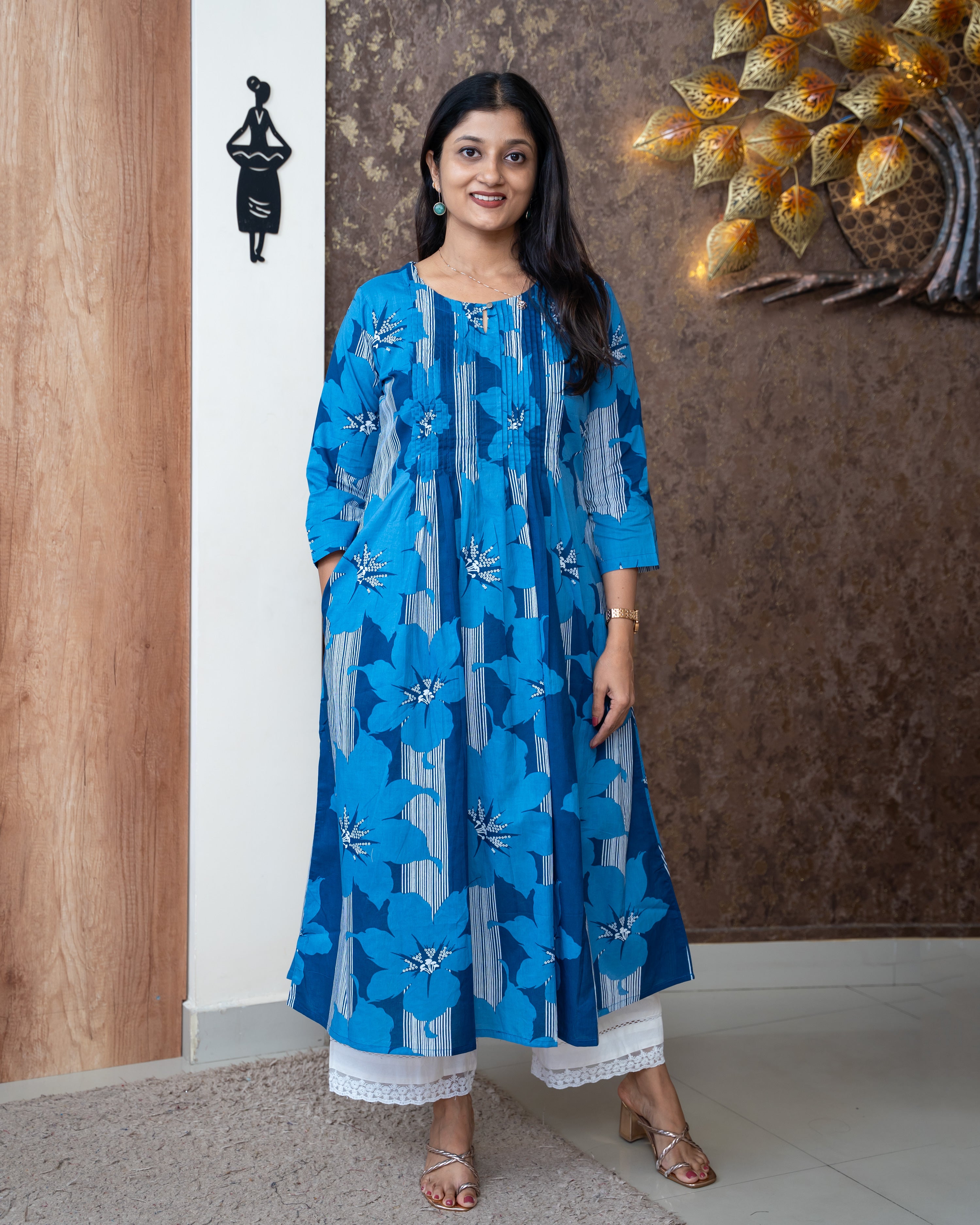 Load image into Gallery viewer, Cotton Kurti-5886
