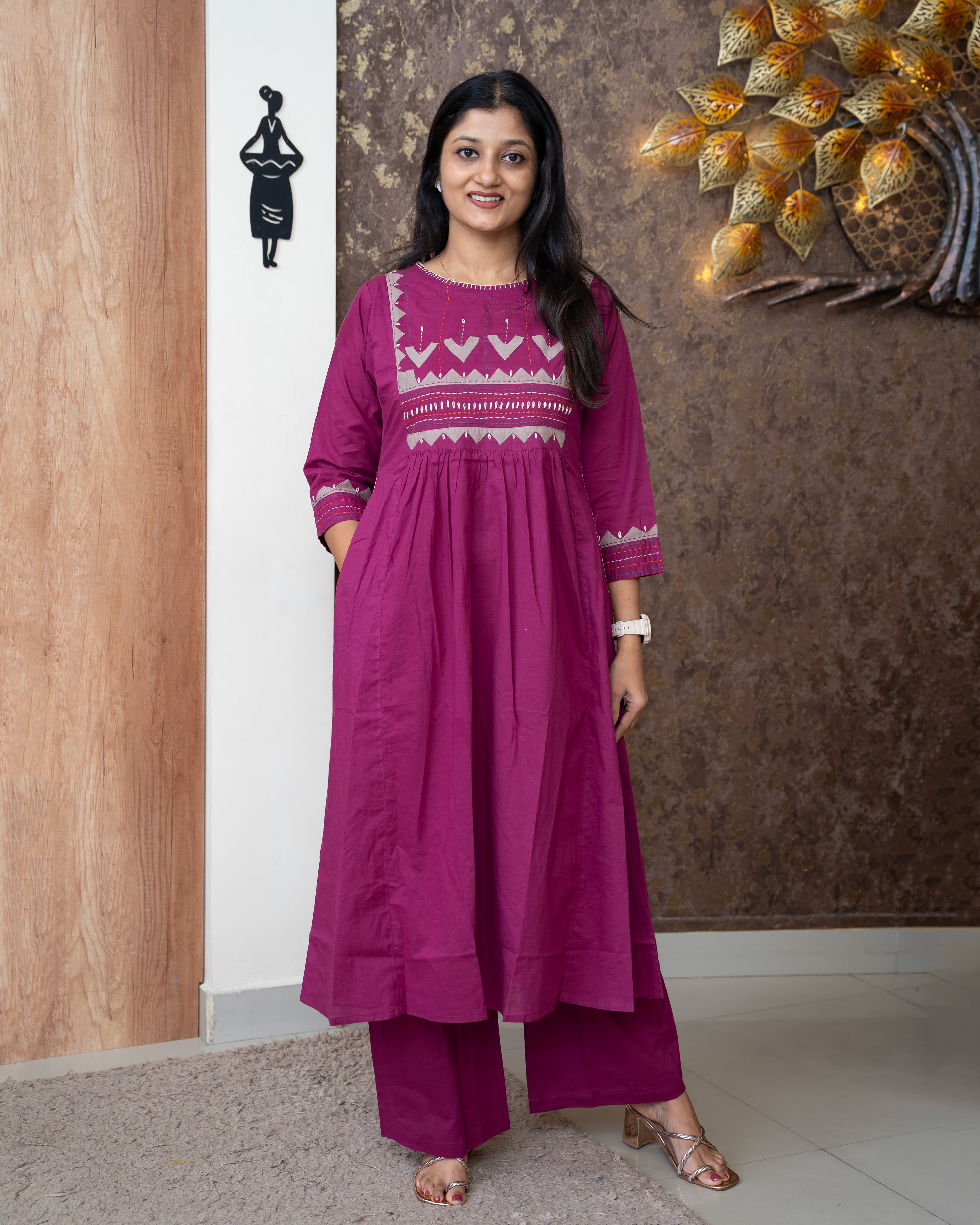 Load image into Gallery viewer, Cotton Co-Ord Set-5923
