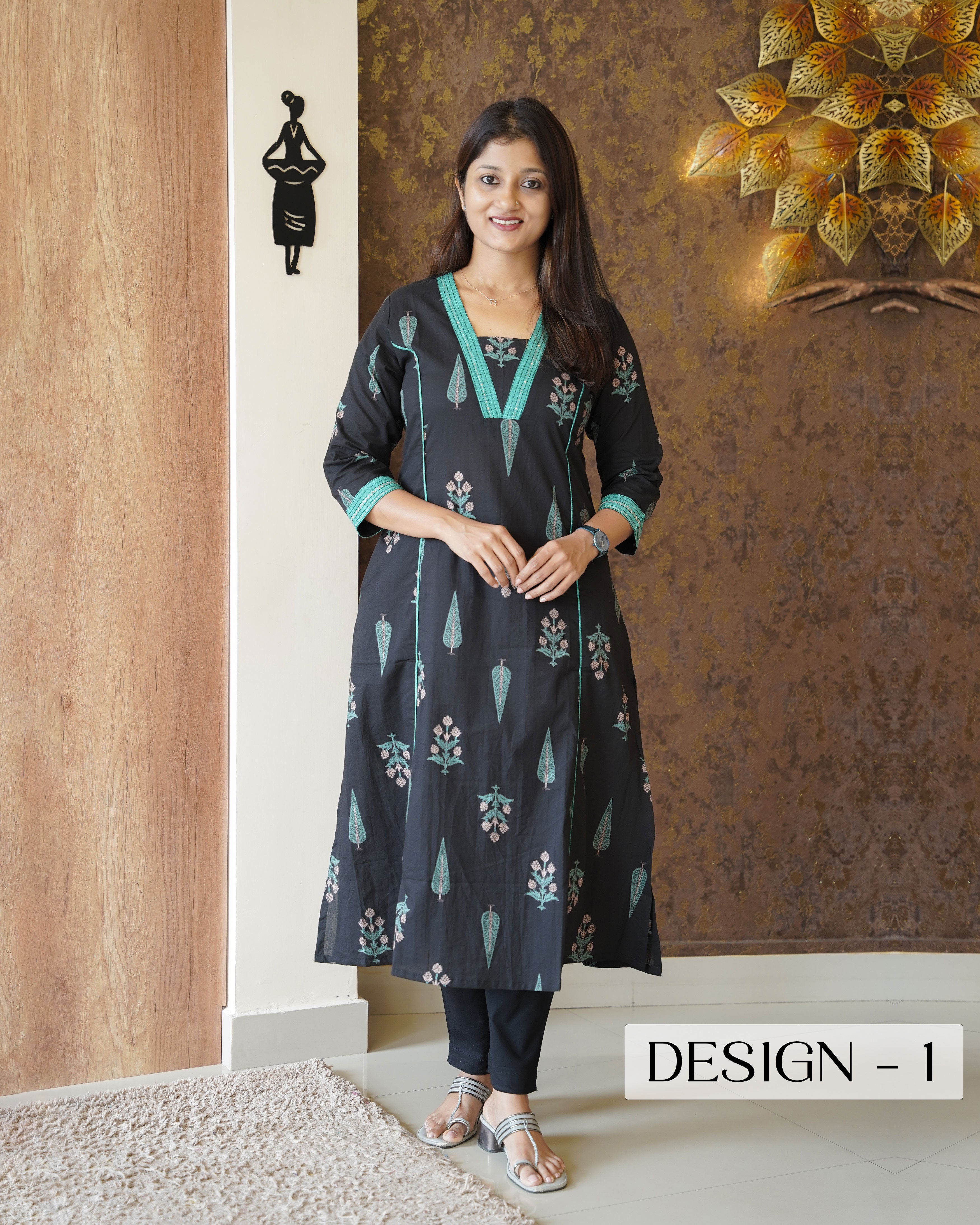 Load image into Gallery viewer, Pure Cotton Kurti-1459
