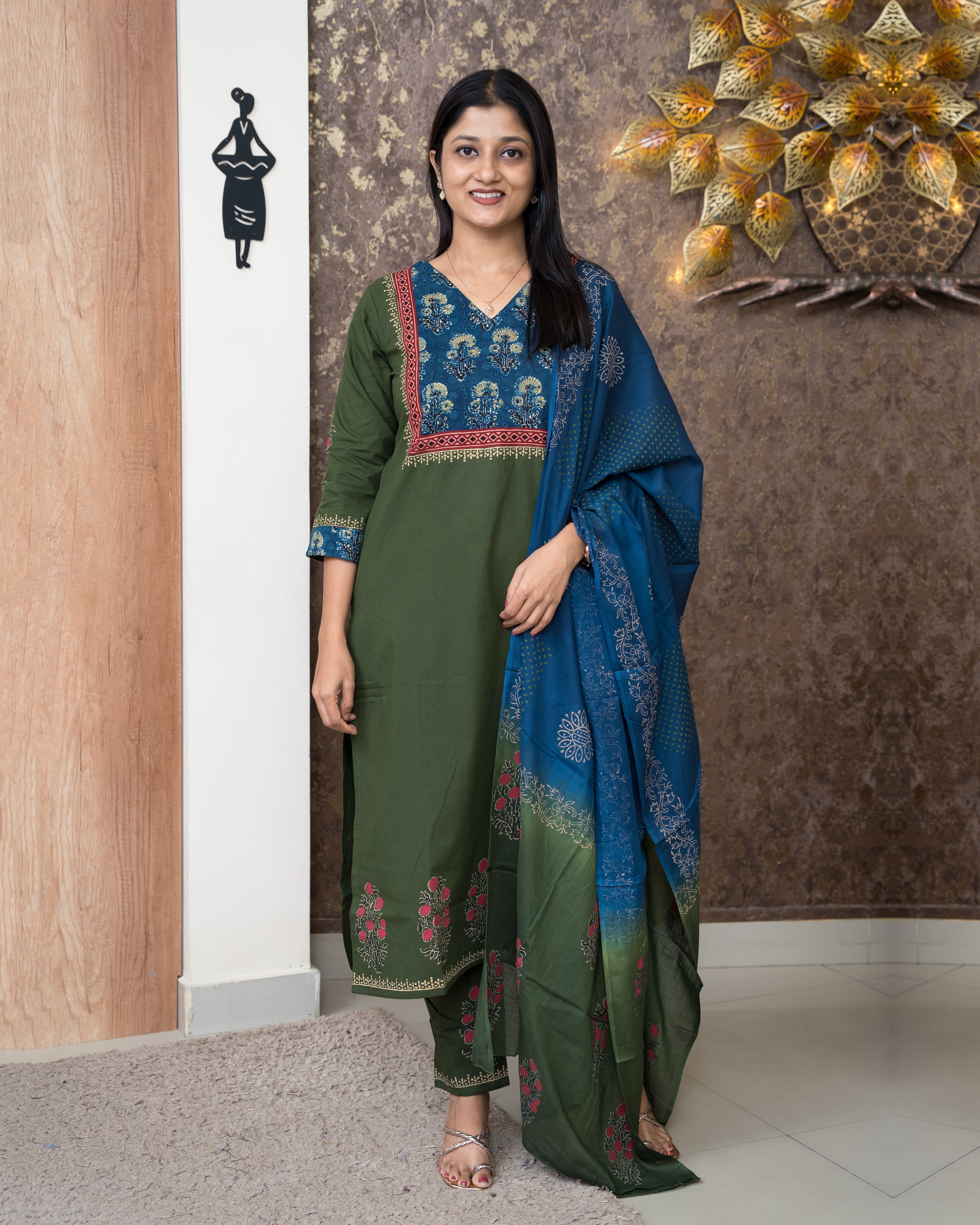Load image into Gallery viewer, COTTON SUIT-5982
