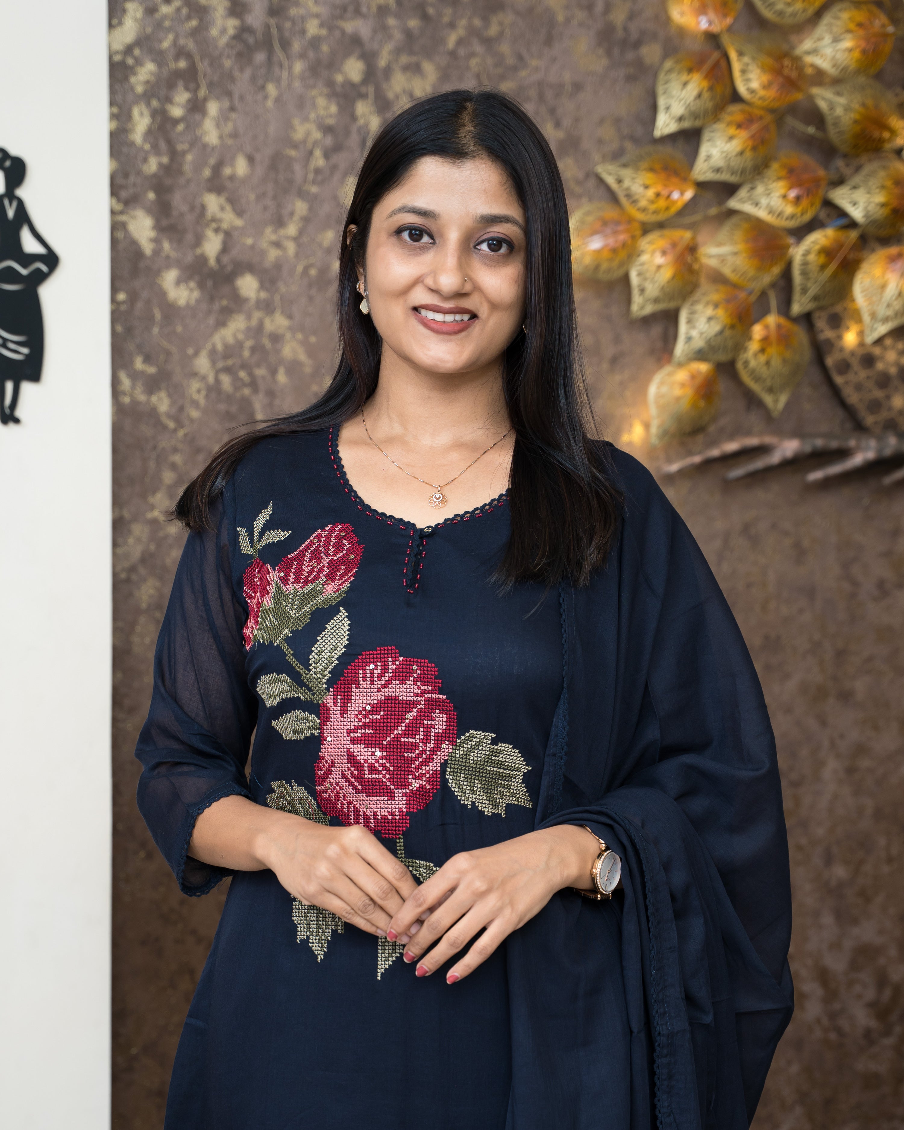 Load image into Gallery viewer, Mul Cotton Suit-5972
