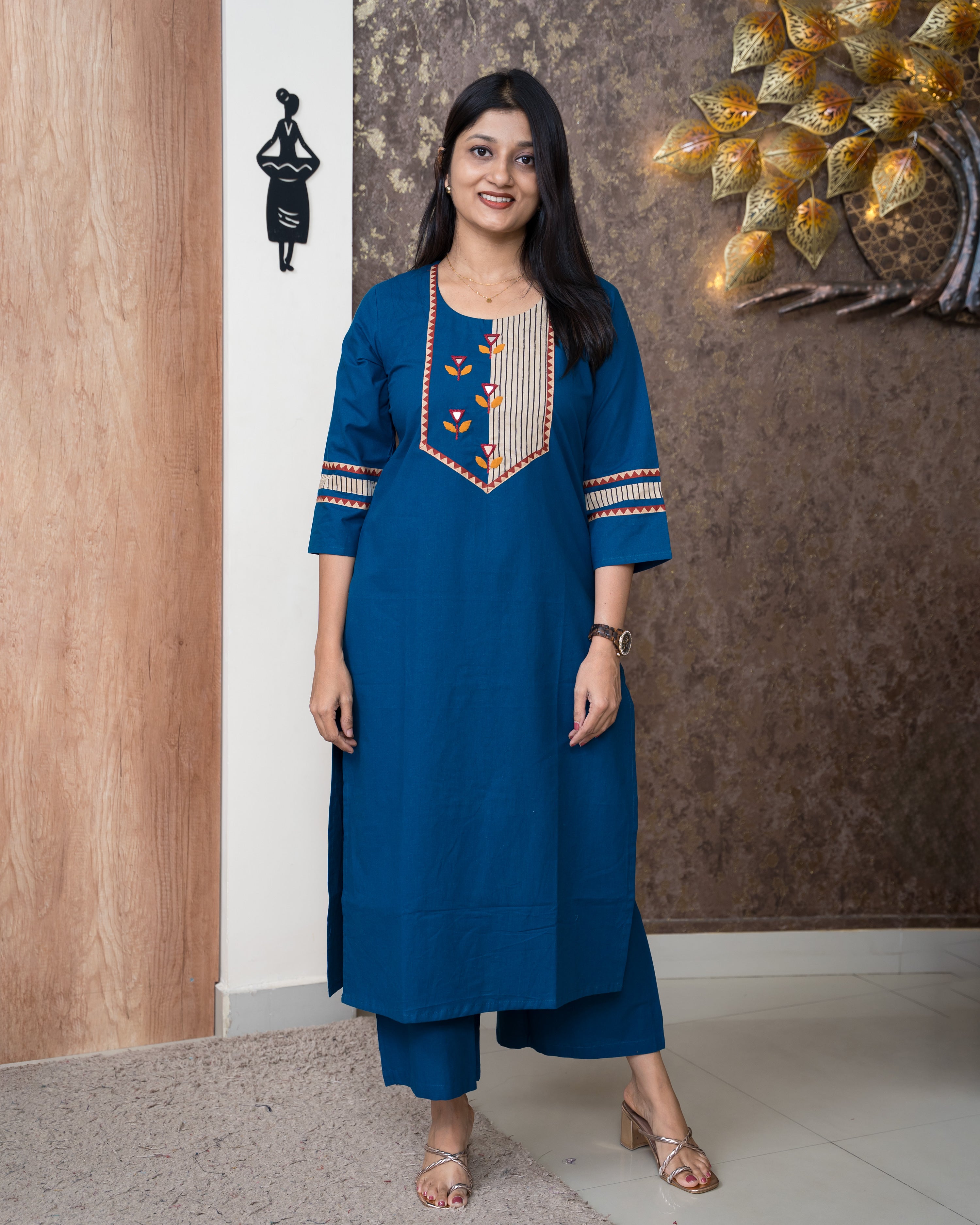 Load image into Gallery viewer, COTTON CO-ORD SET-5971
