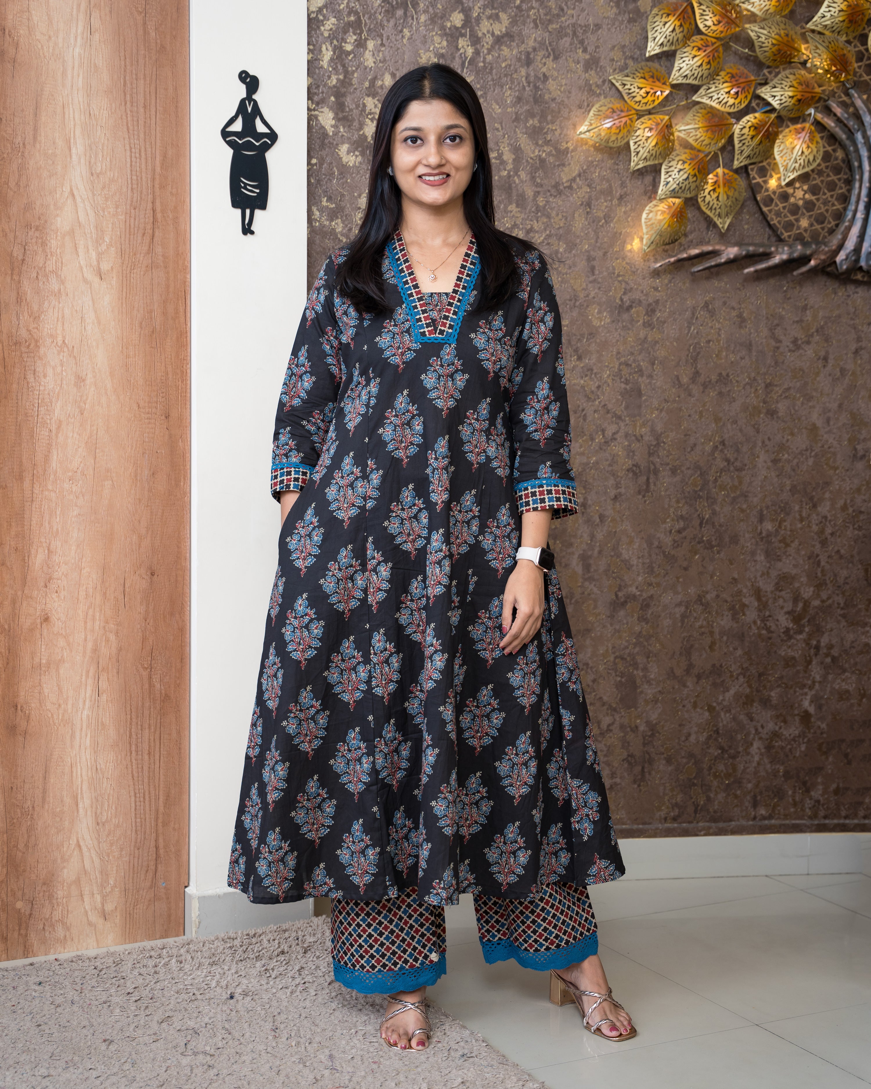 Load image into Gallery viewer, Cotton Co-Ord Set-6017
