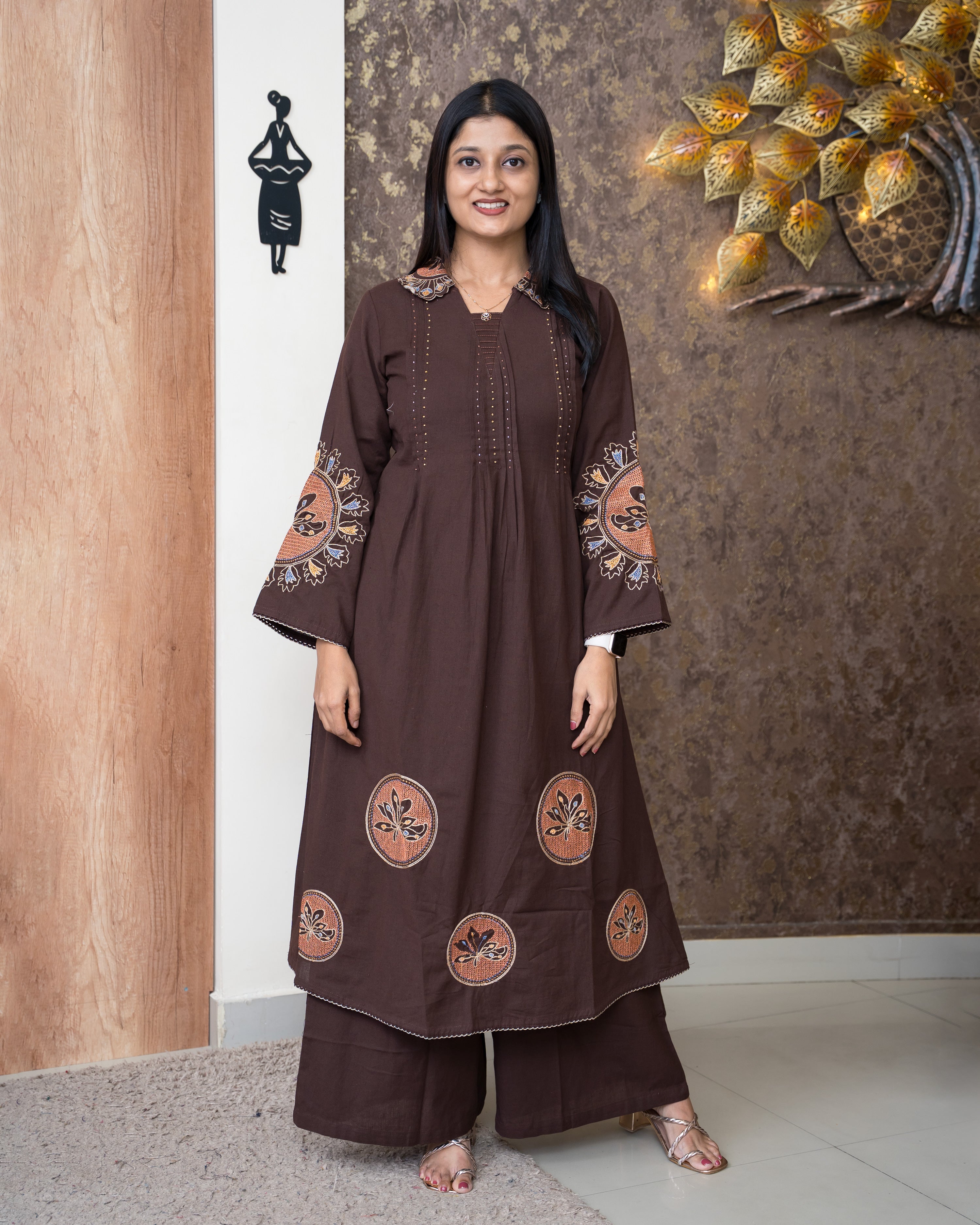 Load image into Gallery viewer, Cotton Co-Ord Set-6012
