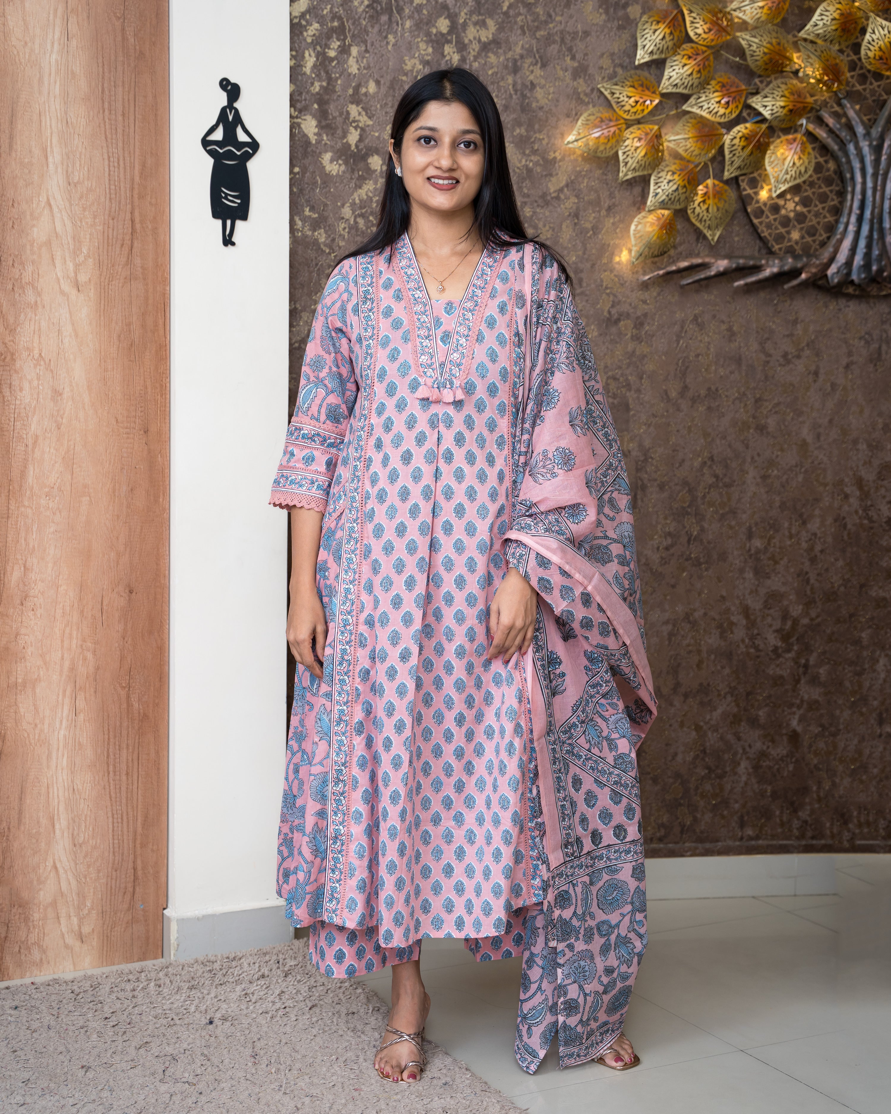 Load image into Gallery viewer, Cotton Suit-6010
