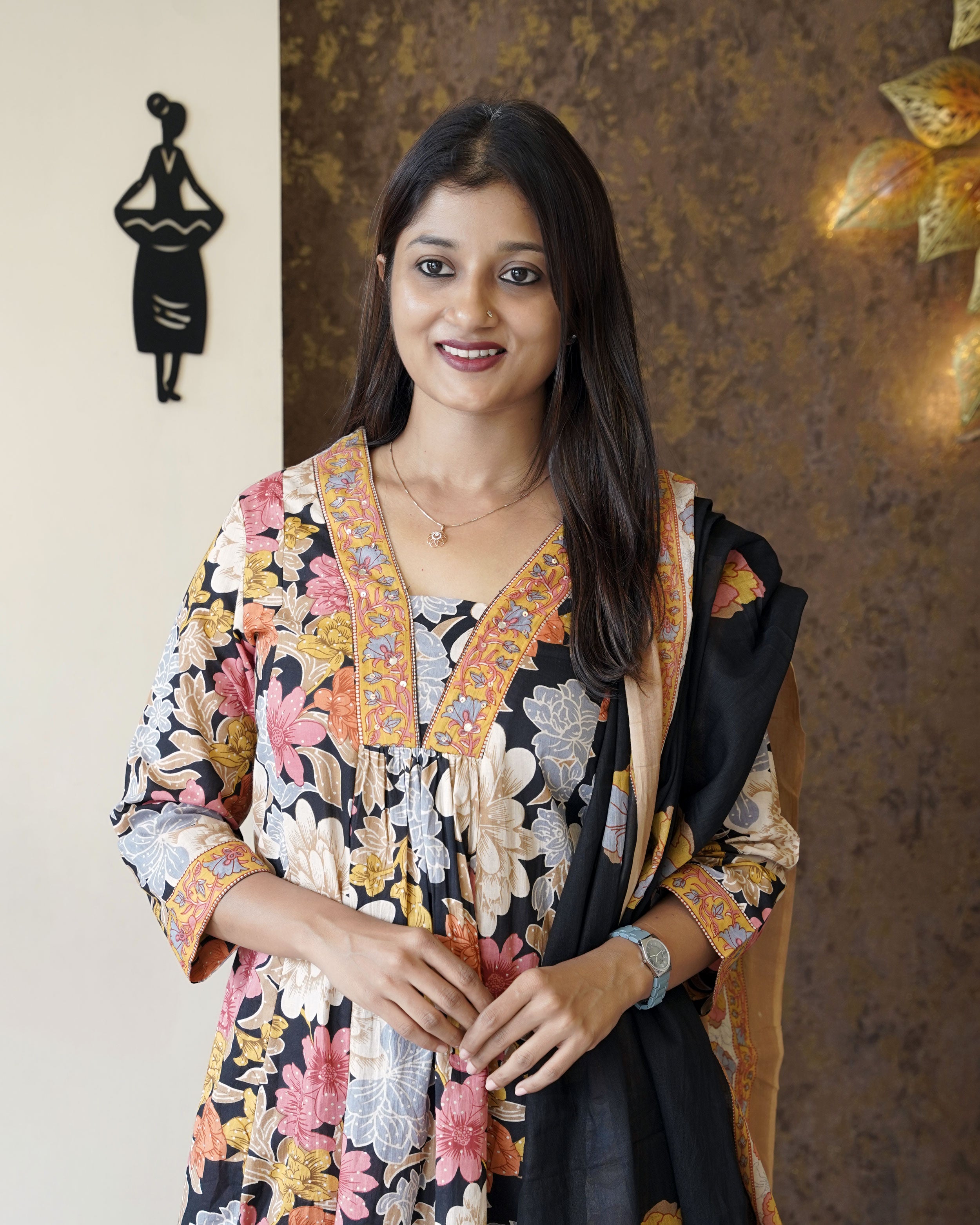 Load image into Gallery viewer, Pure Cotton Kurti Set-1479
